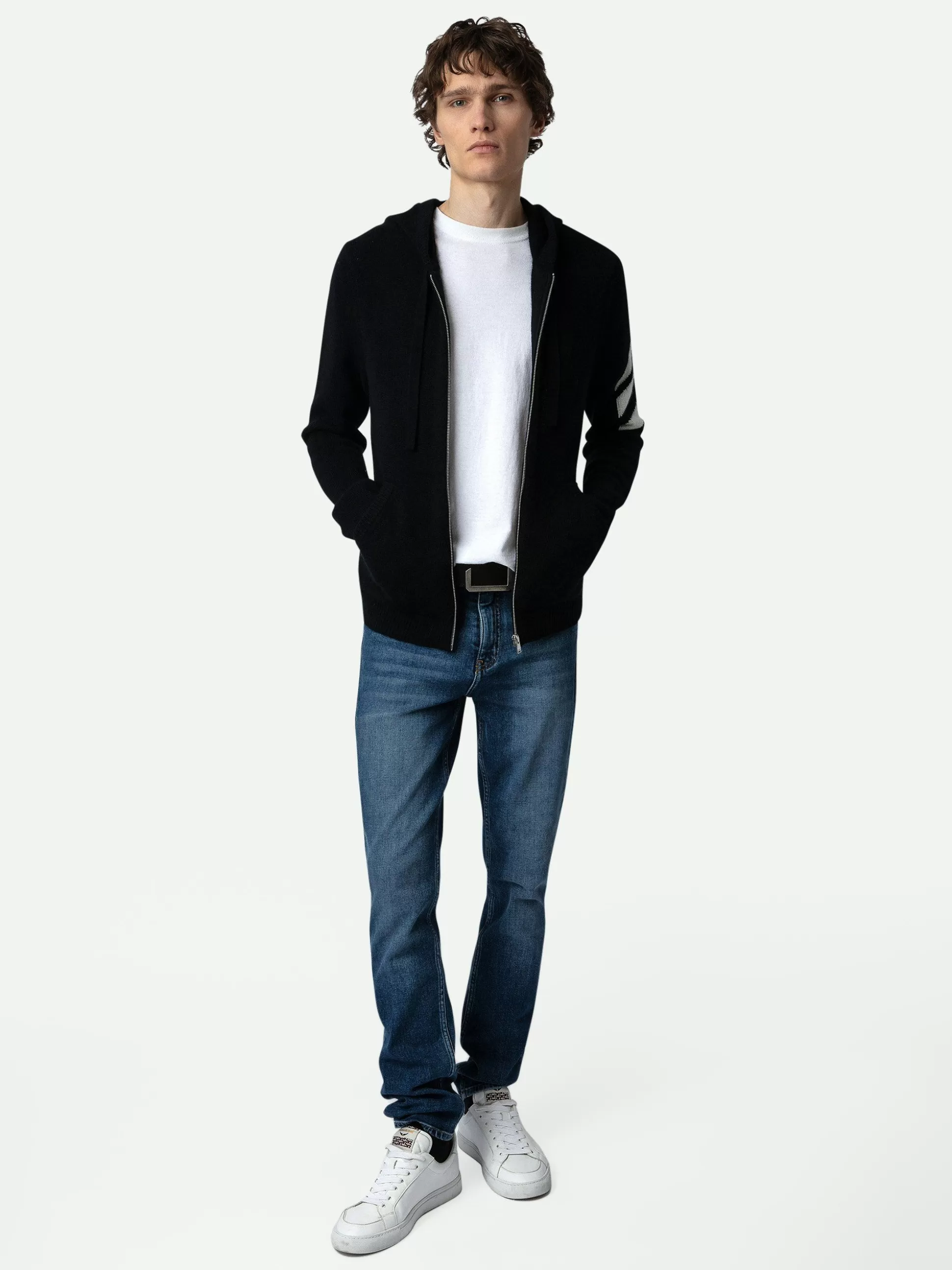 Zadig&Voltaire Gensere Og Cardigans^100 % Cashmere Clash Cardigan Svart