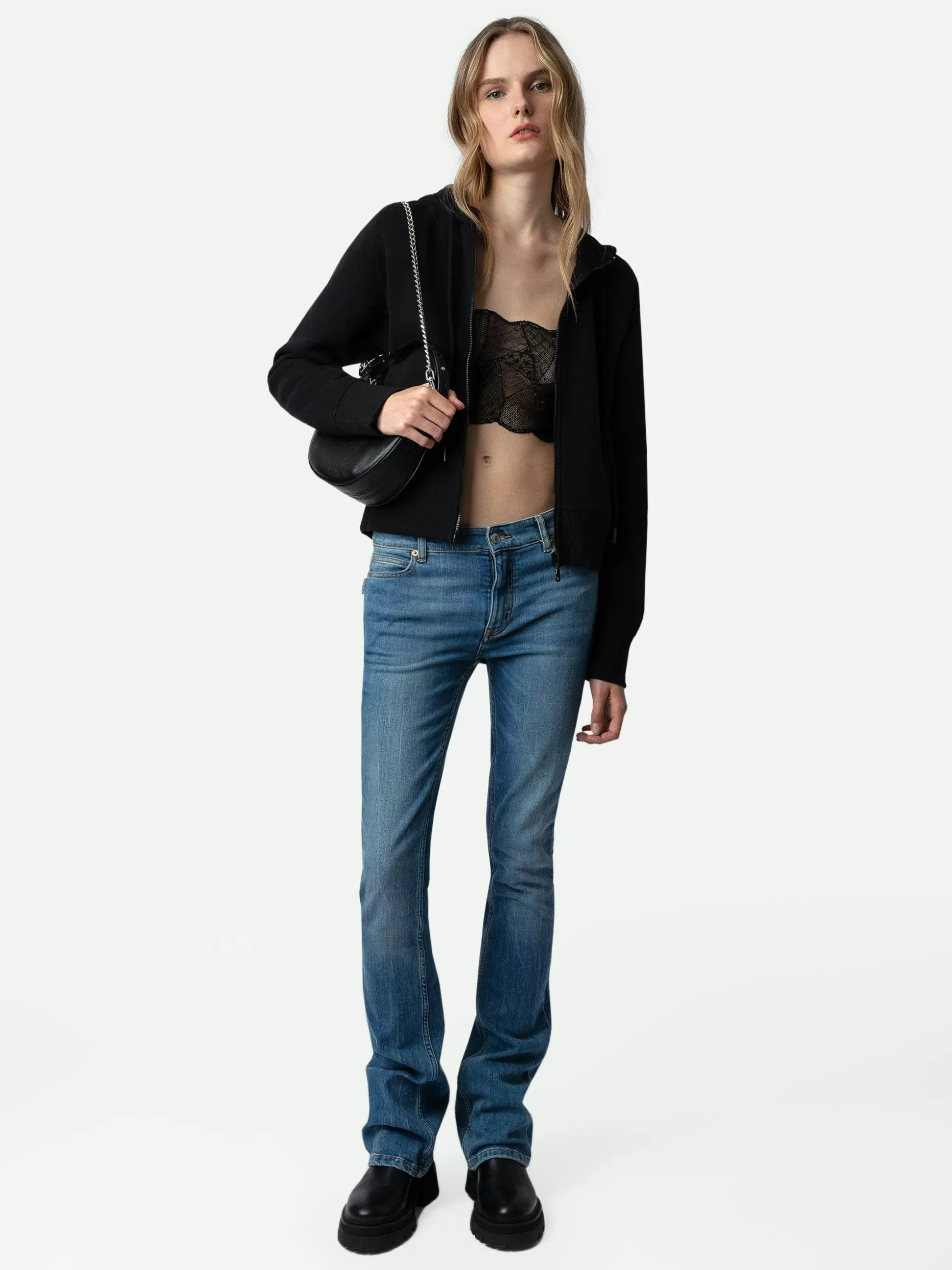 Zadig&Voltaire Gensere^Aspene Devil Sweatshirt Svart