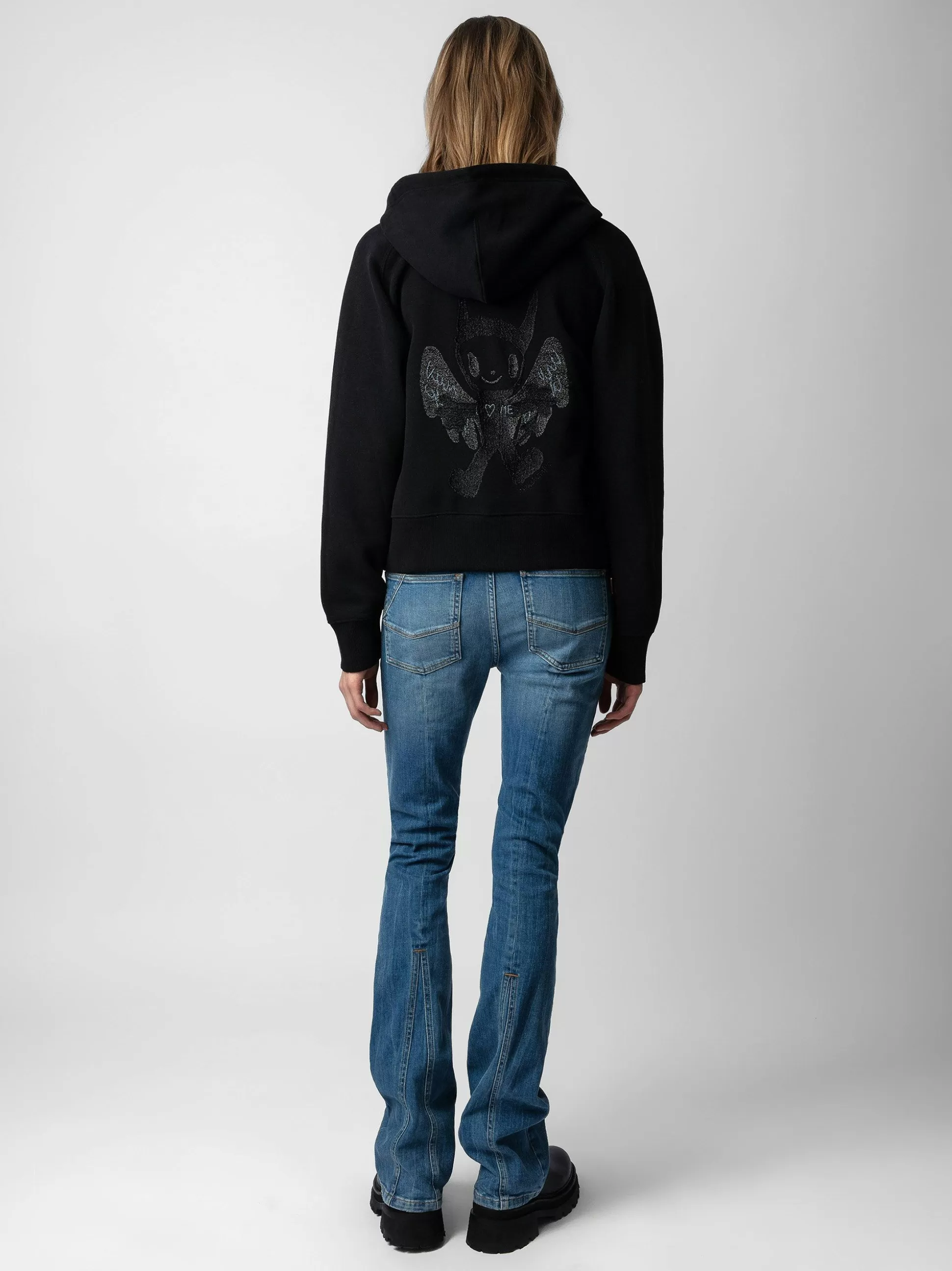 Zadig&Voltaire Gensere^Aspene Devil Sweatshirt Svart