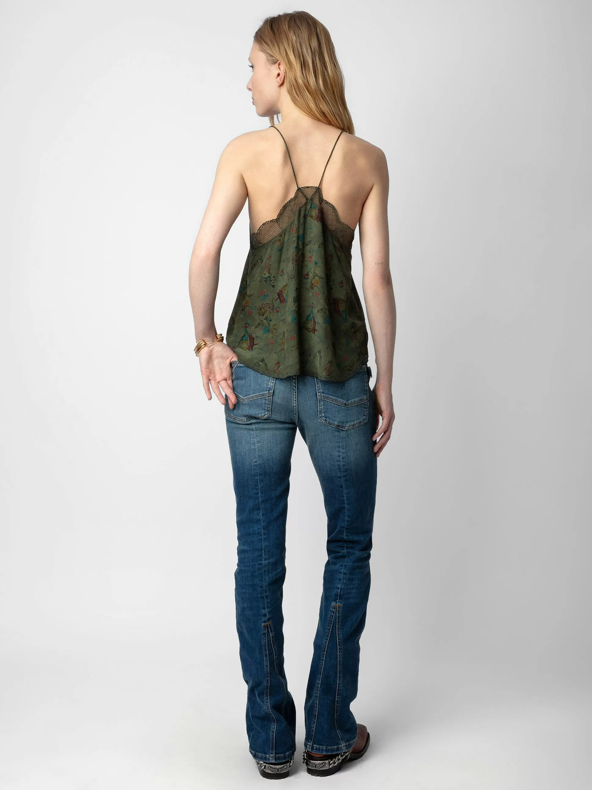 Zadig&Voltaire Topper Og Skjorter^Christy Camisole Kaki