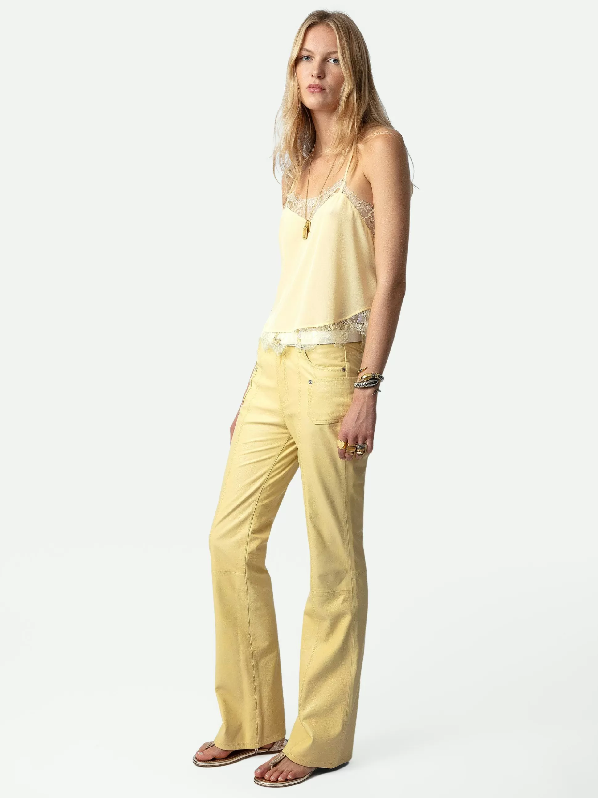 Zadig&Voltaire Topper Og Skjorter^Claudy Silk Camisole Sheah