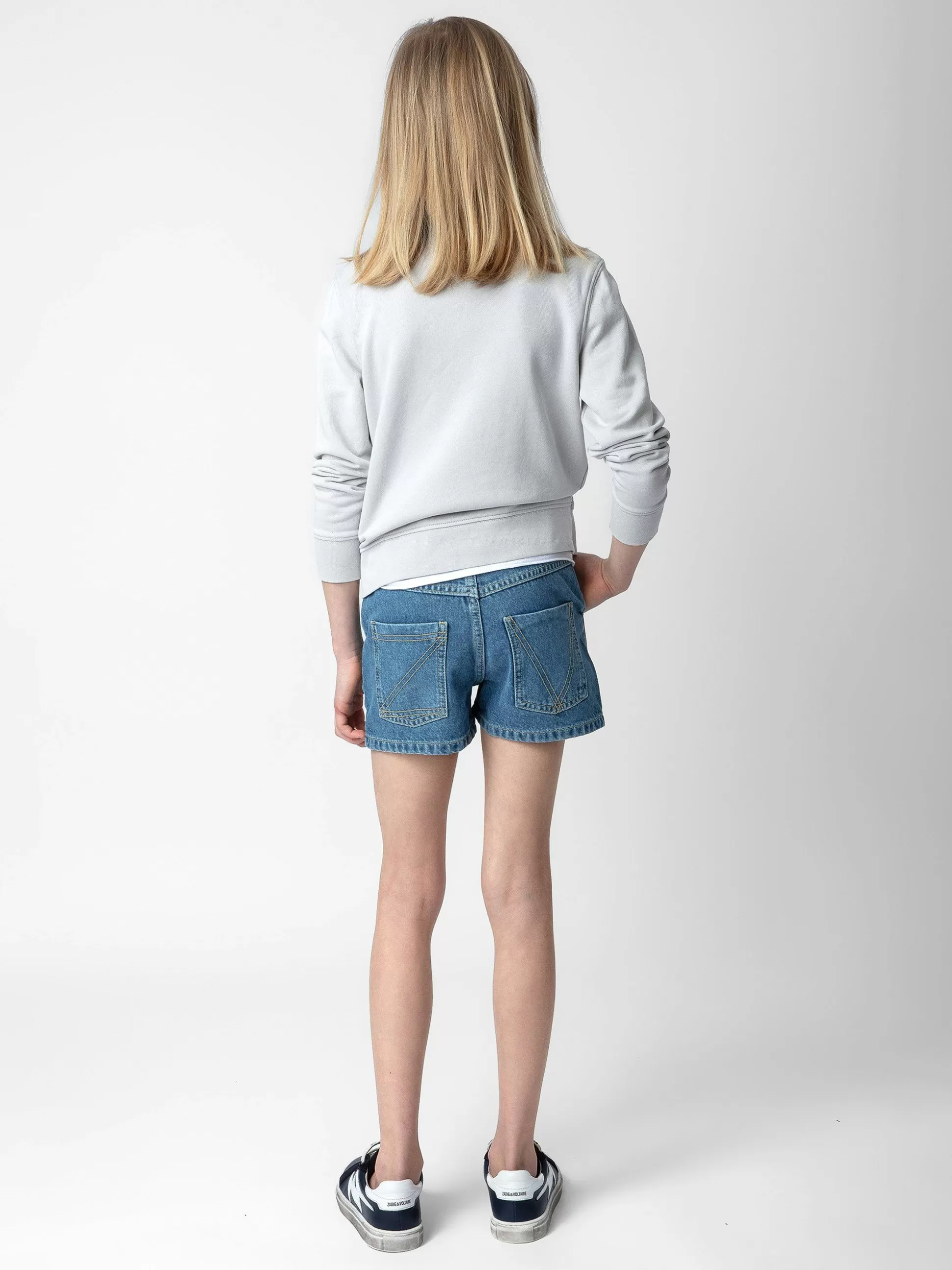 Zadig&Voltaire Barn^Elle Jenteshorts Bla