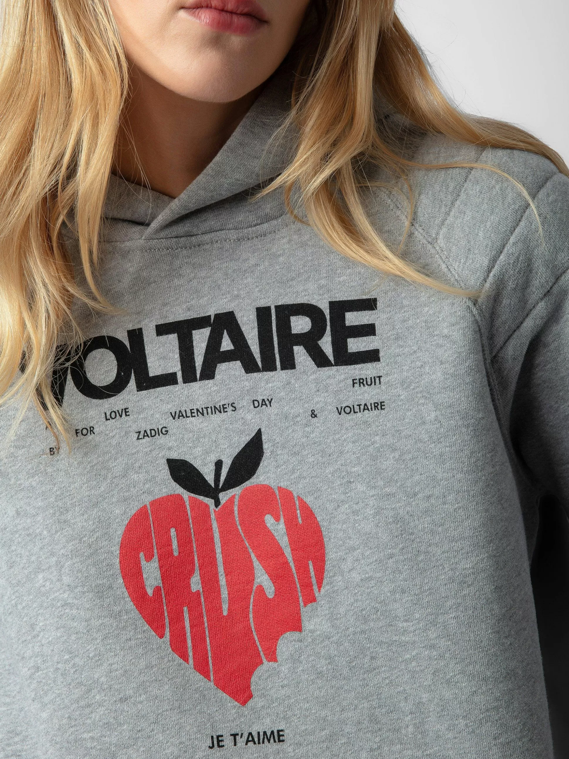 Zadig&Voltaire Gensere^Evata Concert Crush Sweatshirt Middels Gra