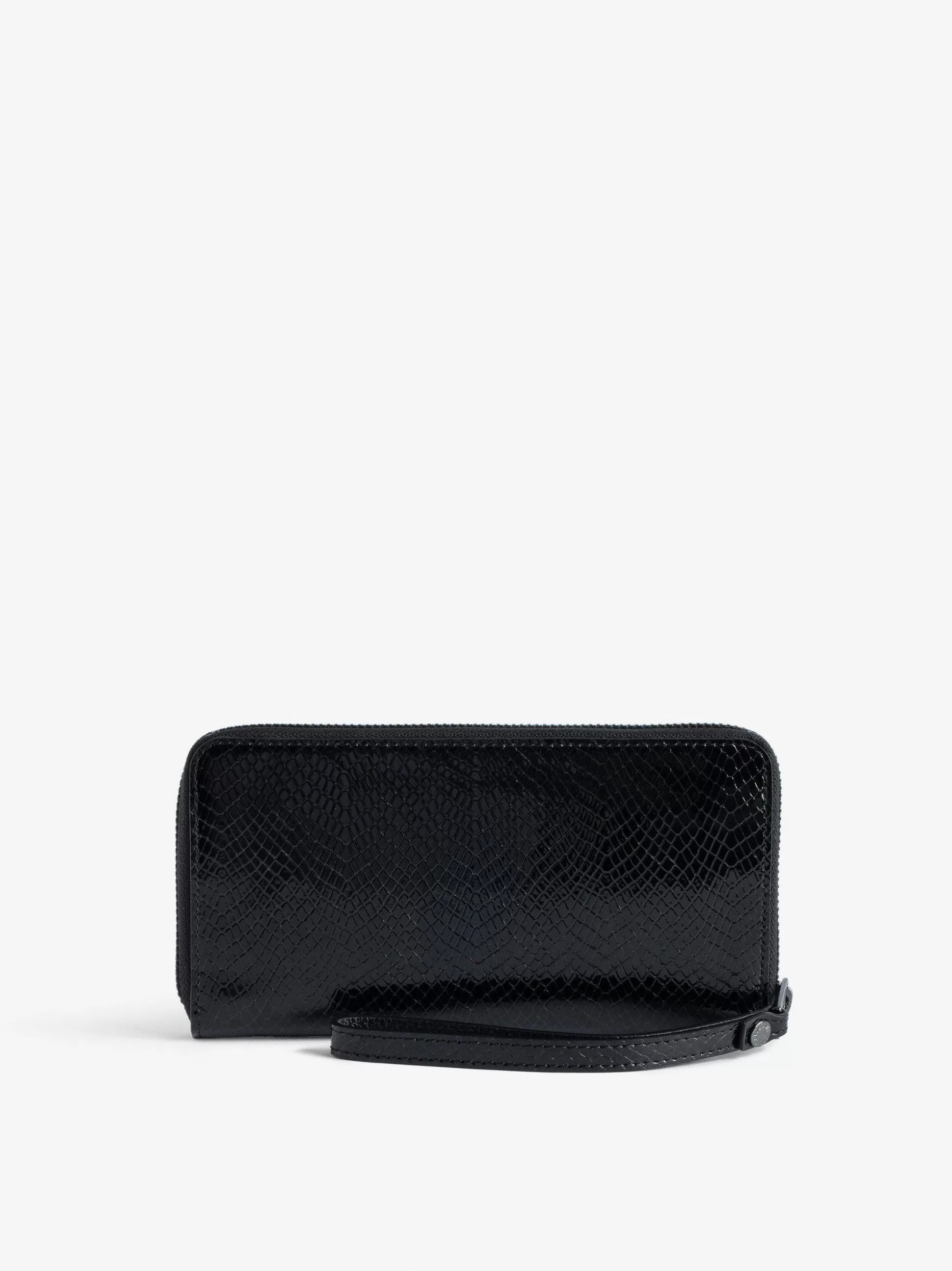 Zadig&Voltaire Lommebøker Og Vesker^Glossy Wild Embosse Companion Wallet Svart