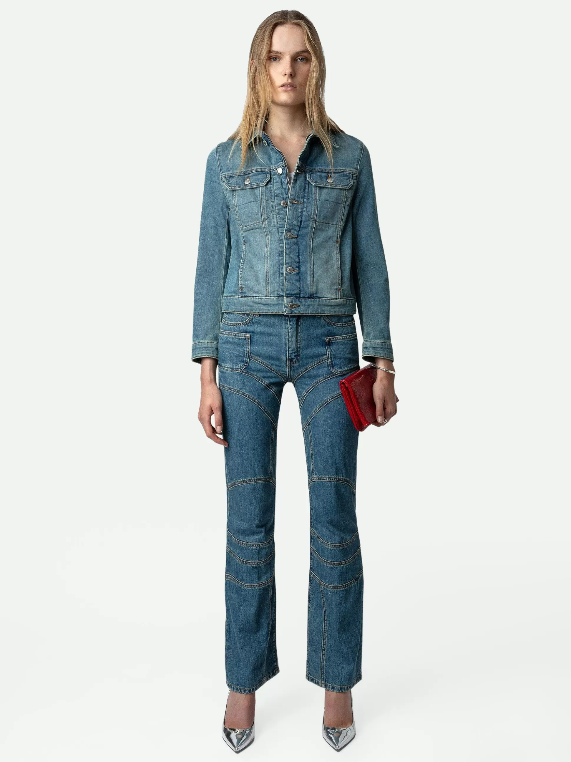 Zadig&Voltaire Bukser Og Jeans^Jean Elvira Lyse Bla