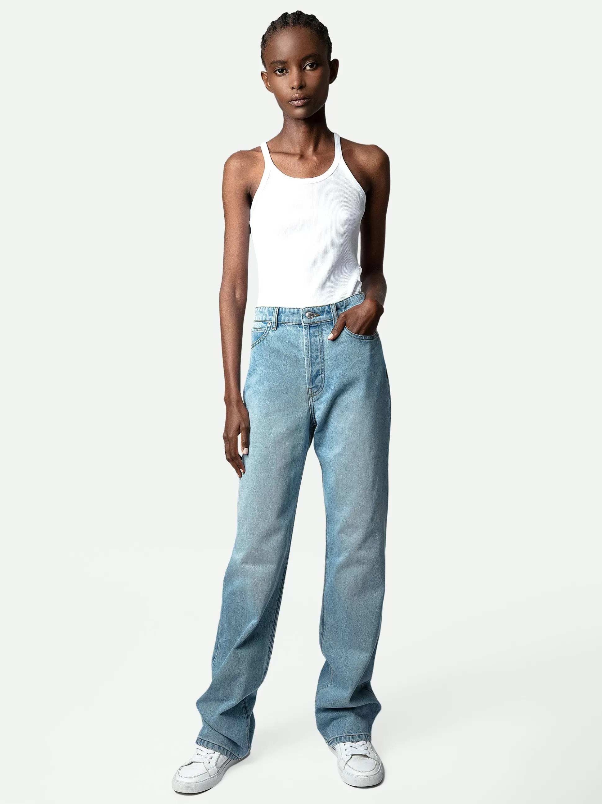 Zadig&Voltaire Bukser Og Jeans^Jean Evy Lyse Bla