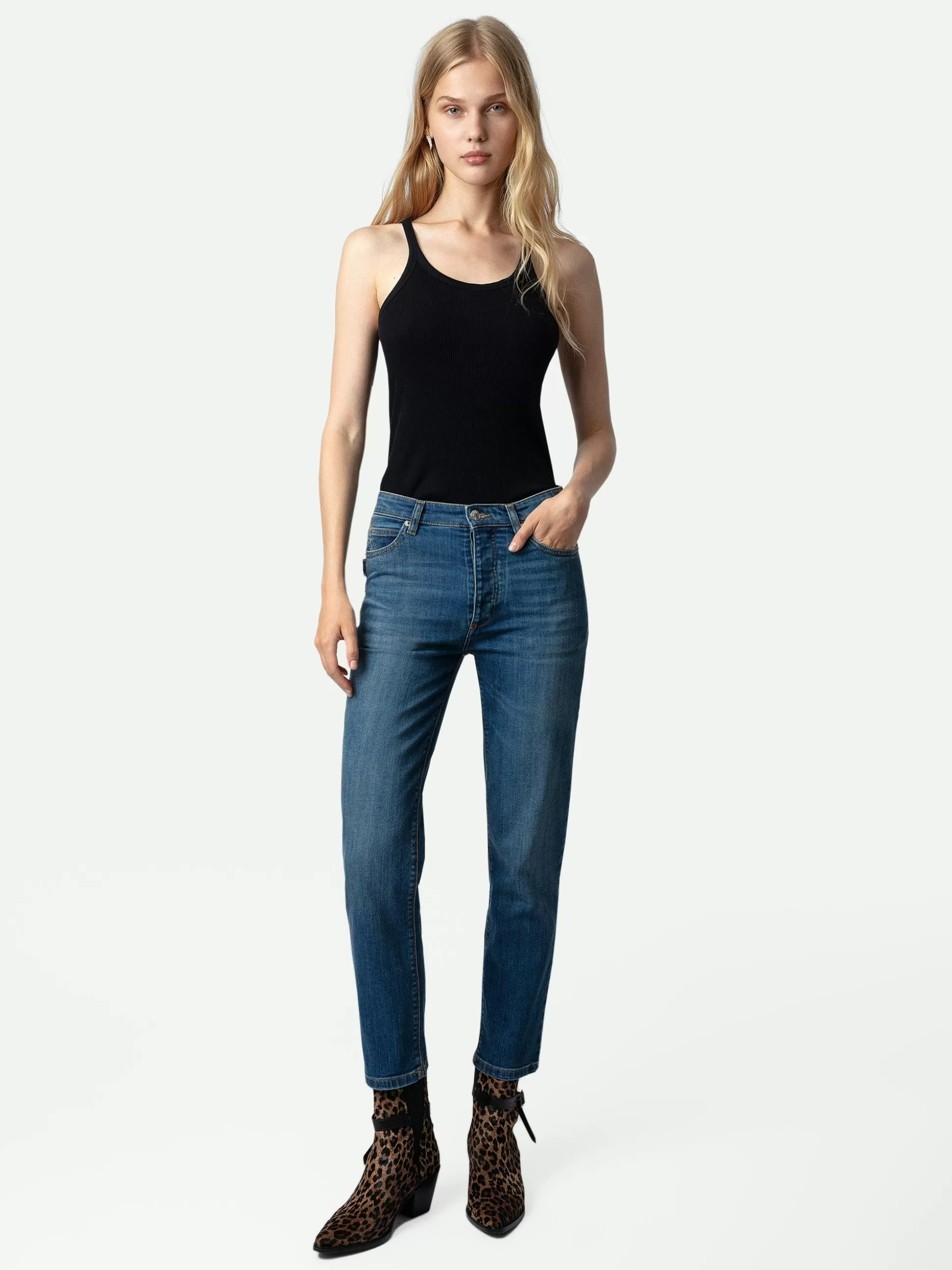 Zadig&Voltaire Bukser Og Jeans^Jean Mamma Middels Bla