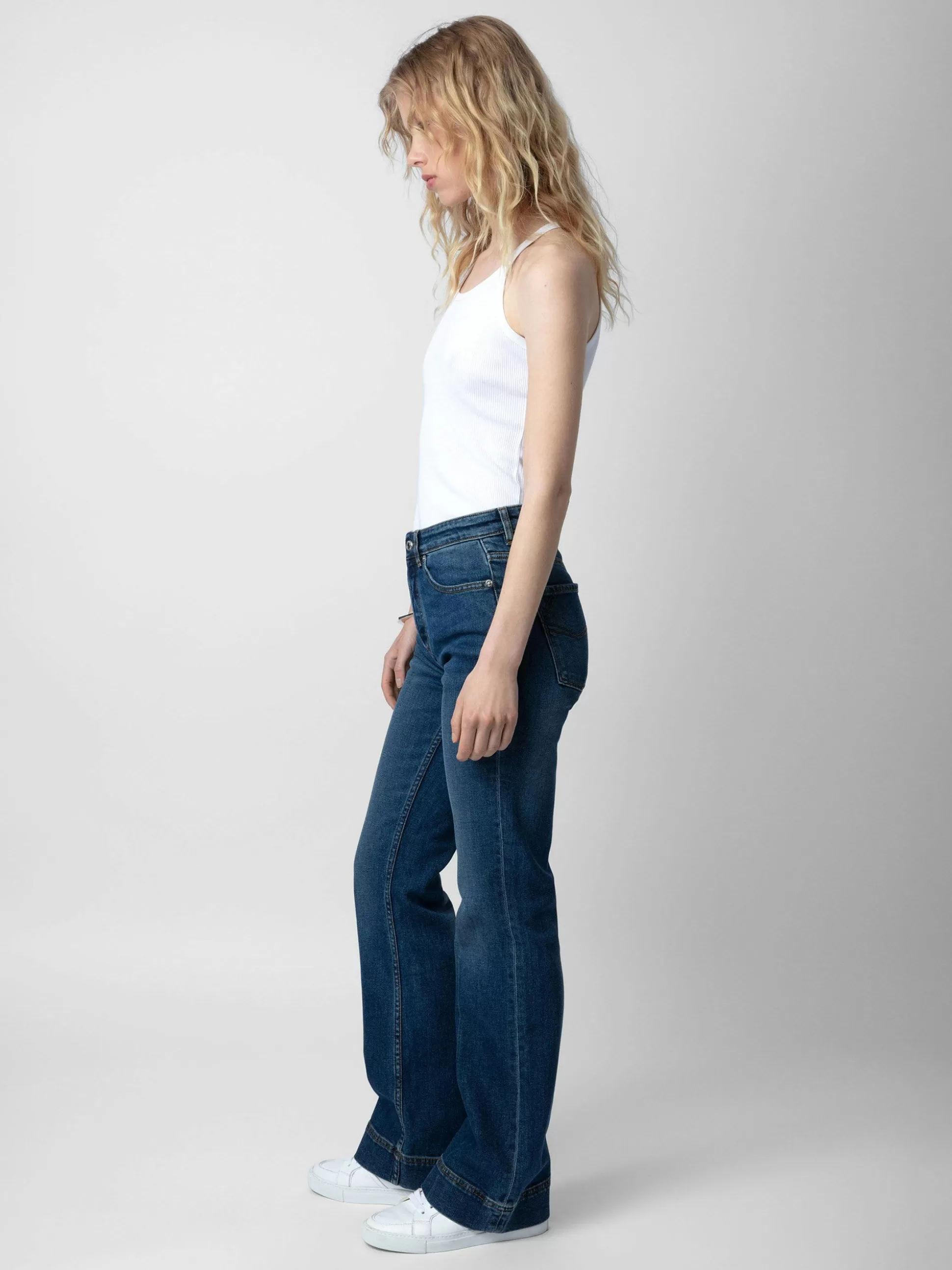 Zadig&Voltaire Bukser Og Jeans^Jean Vincente Middels Bla