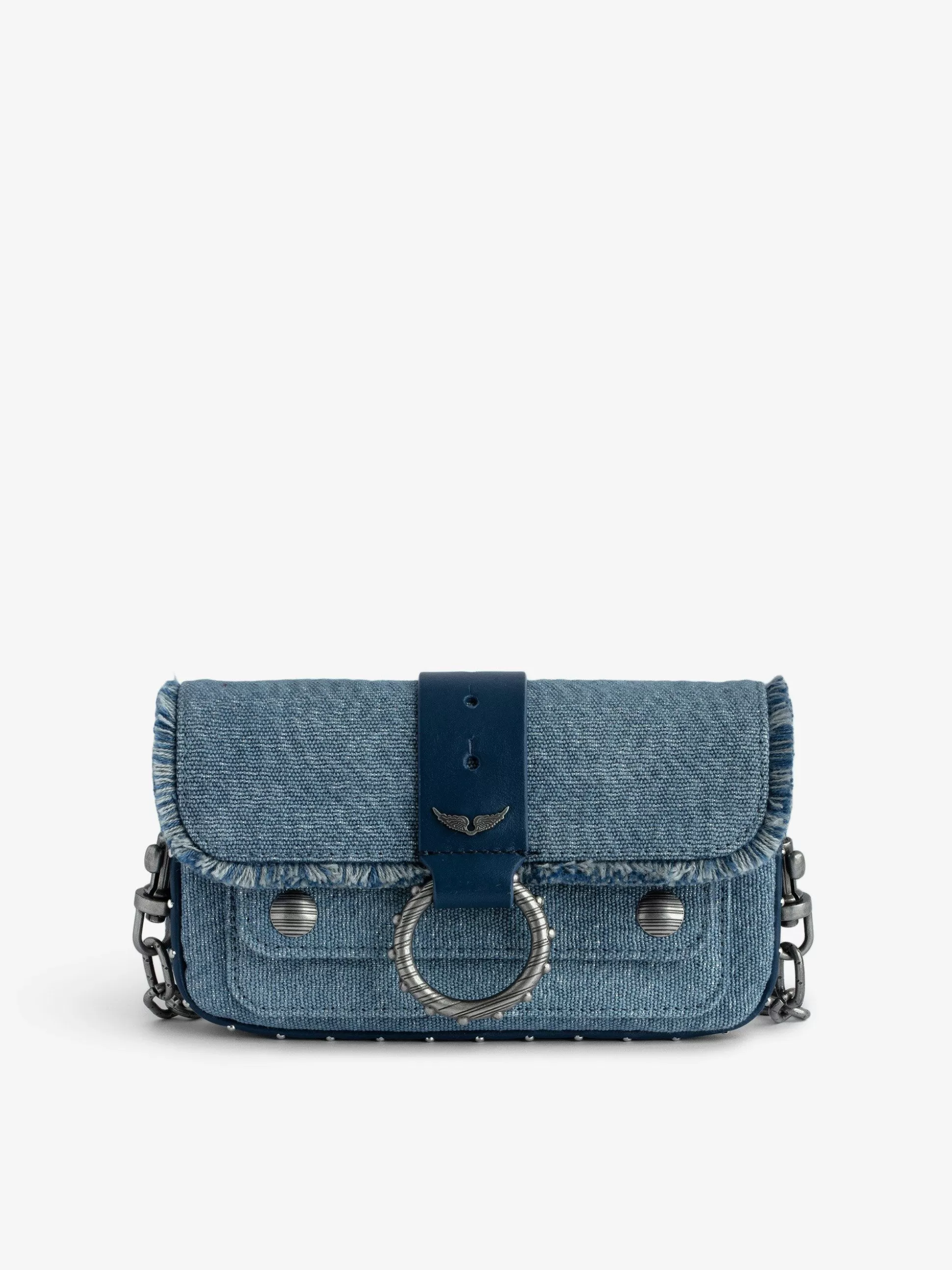 Zadig&Voltaire Mini Vesker^Kate Wallet Denimveske Storm