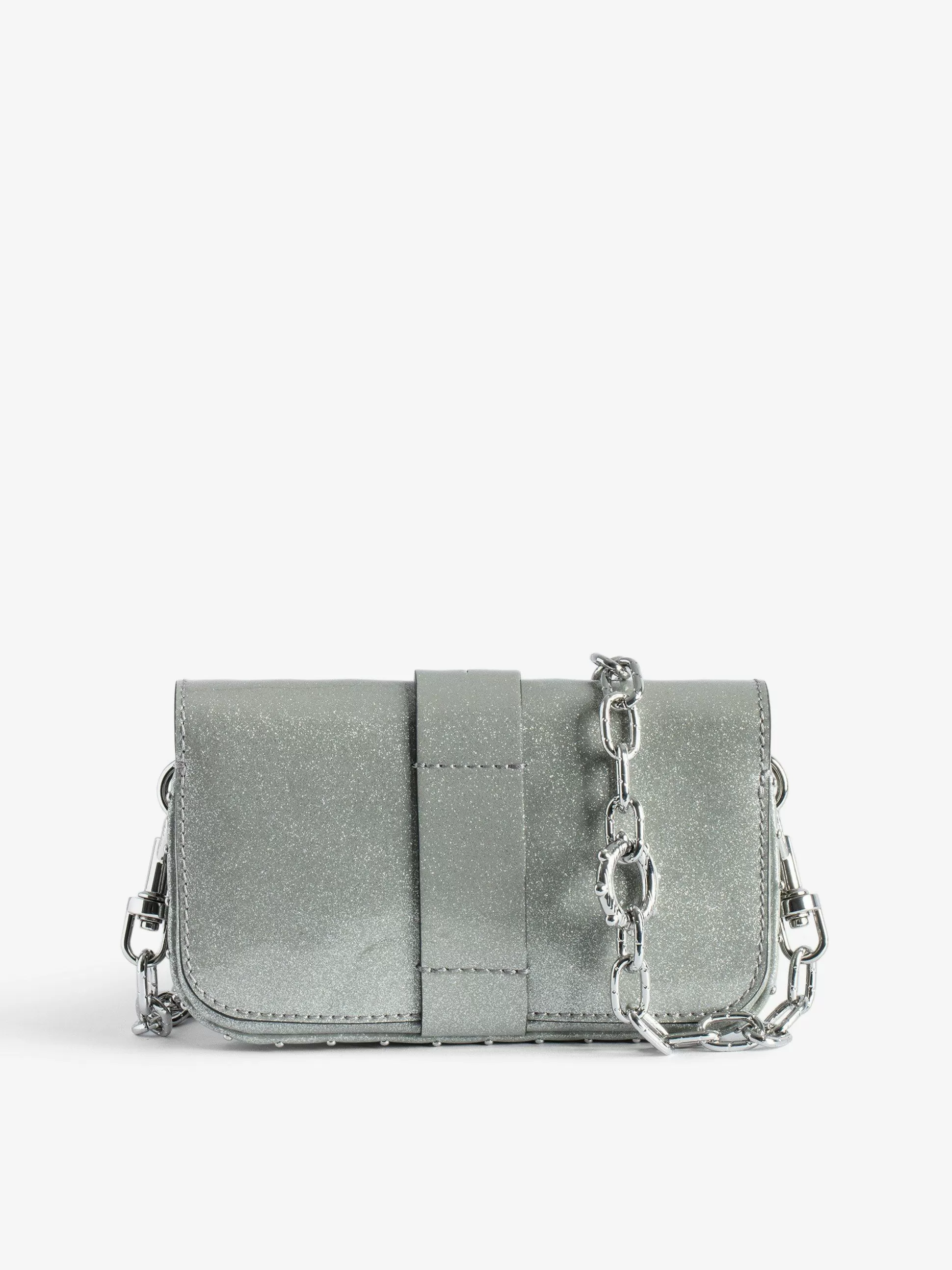 Zadig&Voltaire Skulderveske^Kate Wallet Infinity-Patentveske Solv