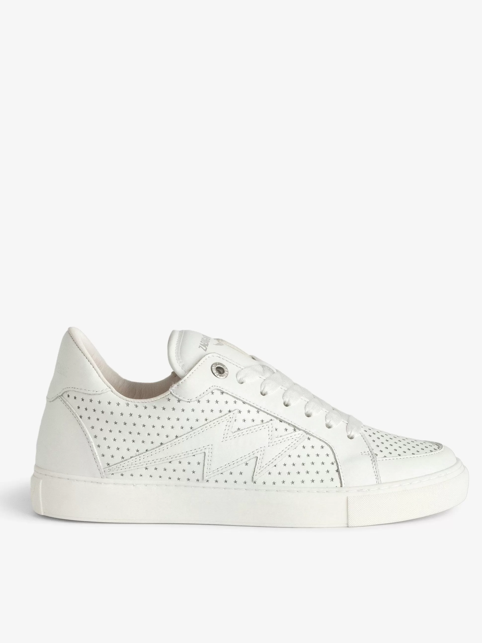 Zadig&Voltaire Sko^Low-Top Joggesko Zv1747 The Flash Hvit