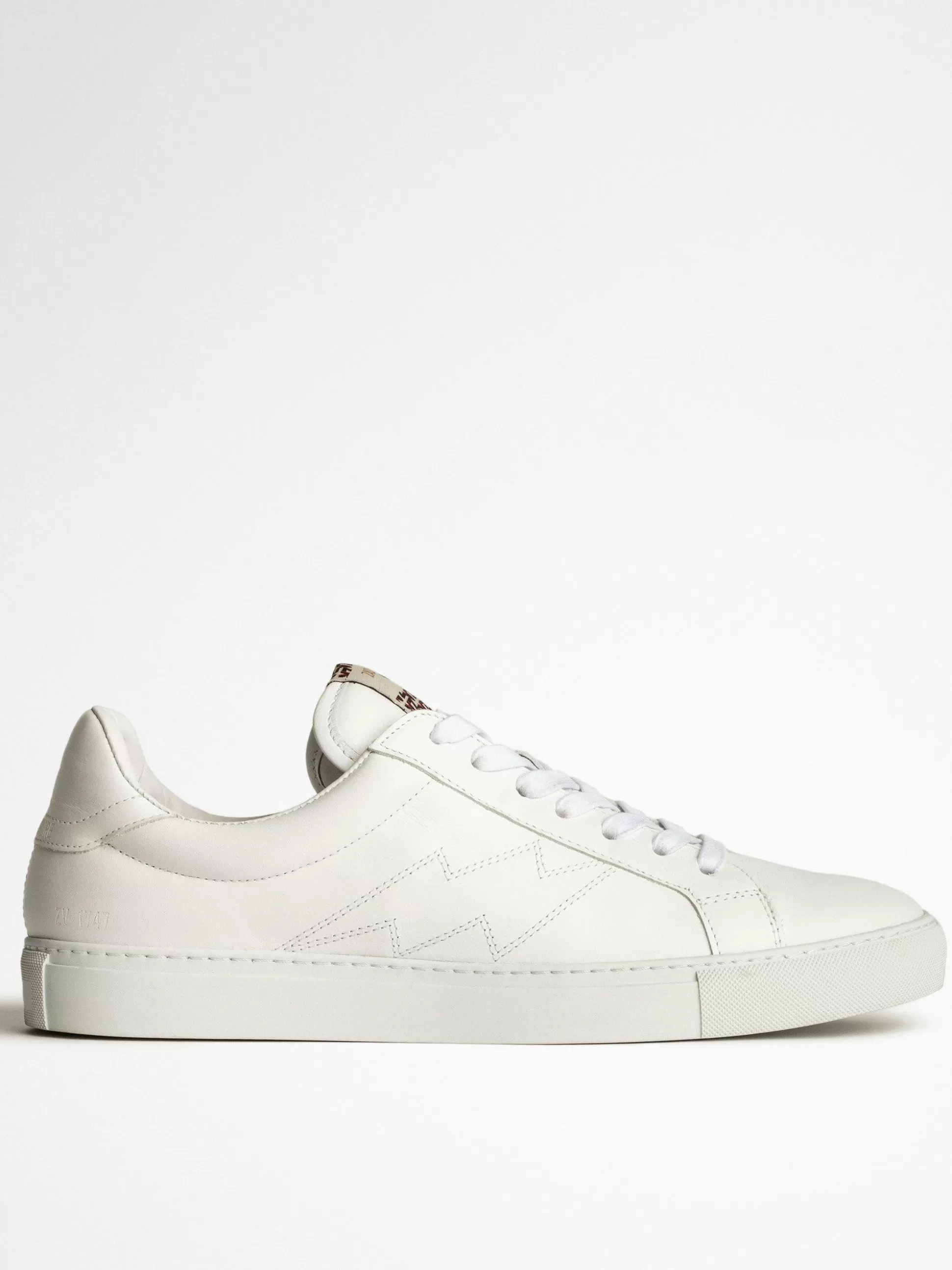 Zadig&Voltaire Sko^Low-Top Joggesko Zv1747 The Flash Hvit