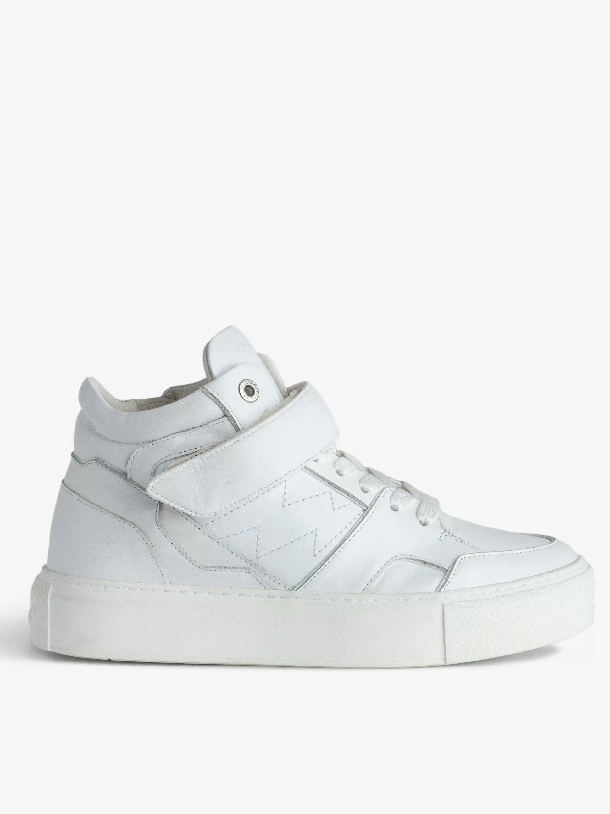 Zadig&Voltaire Sko^Mid-High Sneakers Zv1747 Flash Chunky Hvit