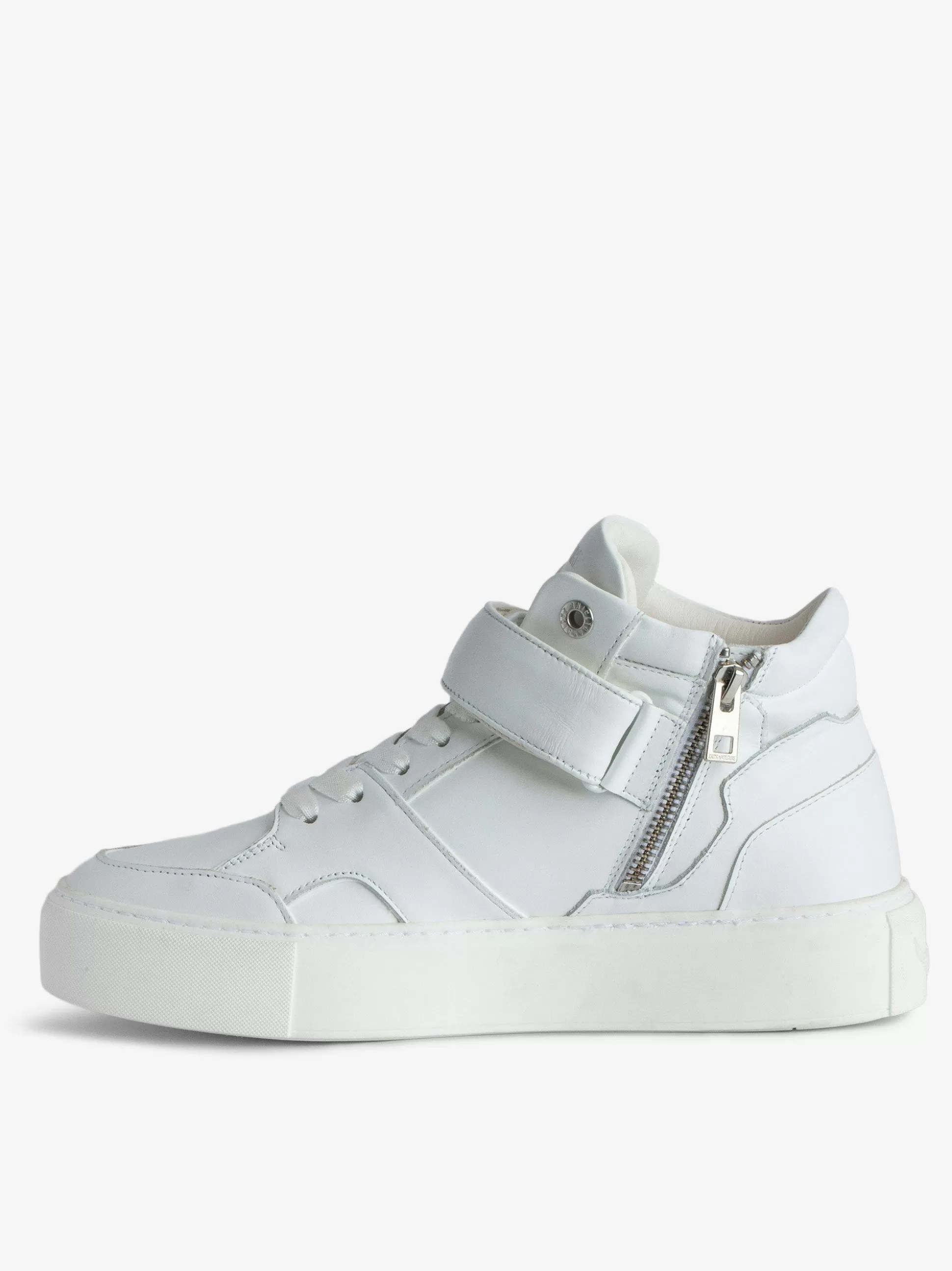 Zadig&Voltaire Sko^Mid-High Sneakers Zv1747 Flash Chunky Hvit