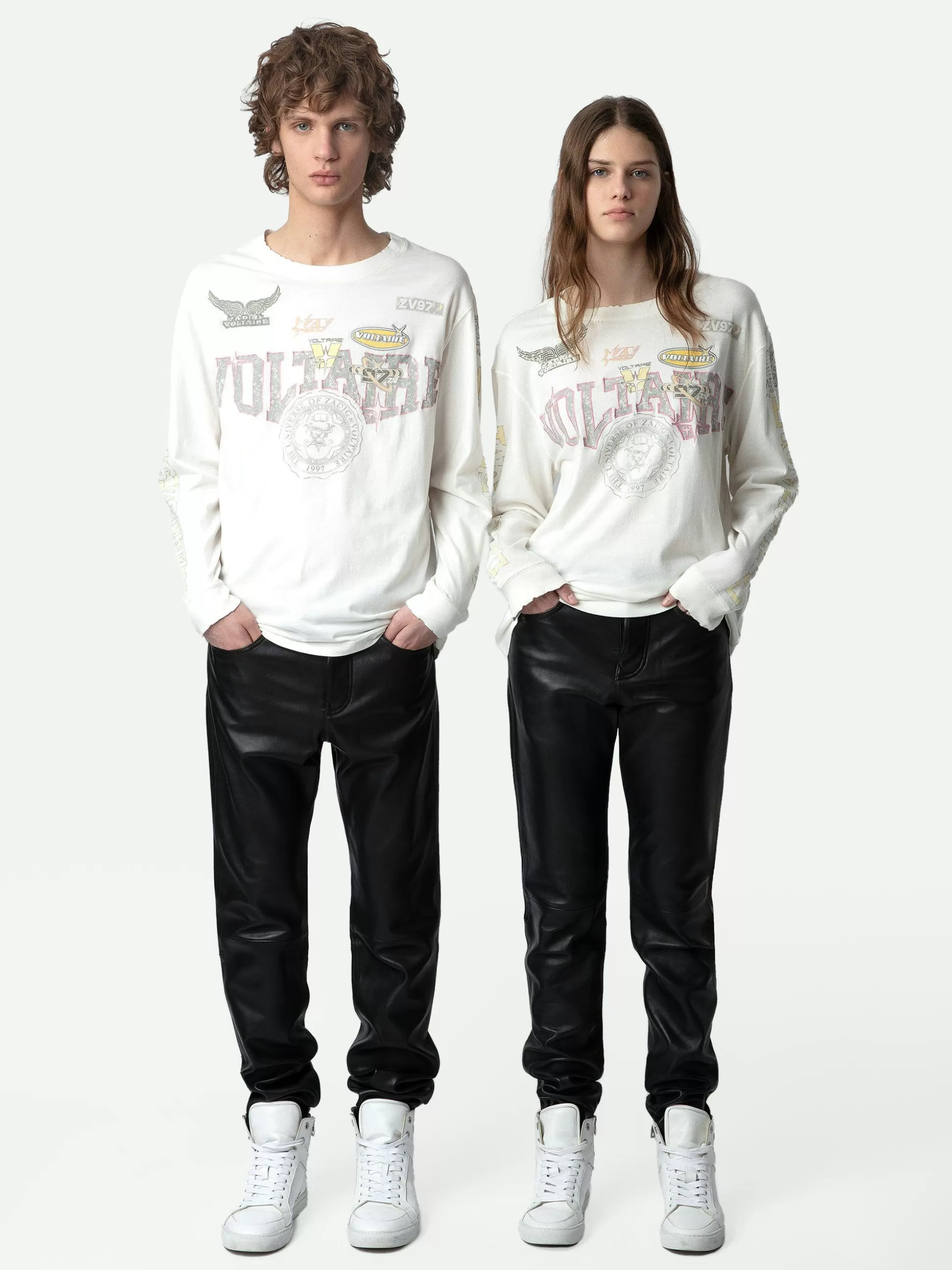 Zadig&Voltaire T-Skjorter^Noane Voltaire T-Skjorte Judo