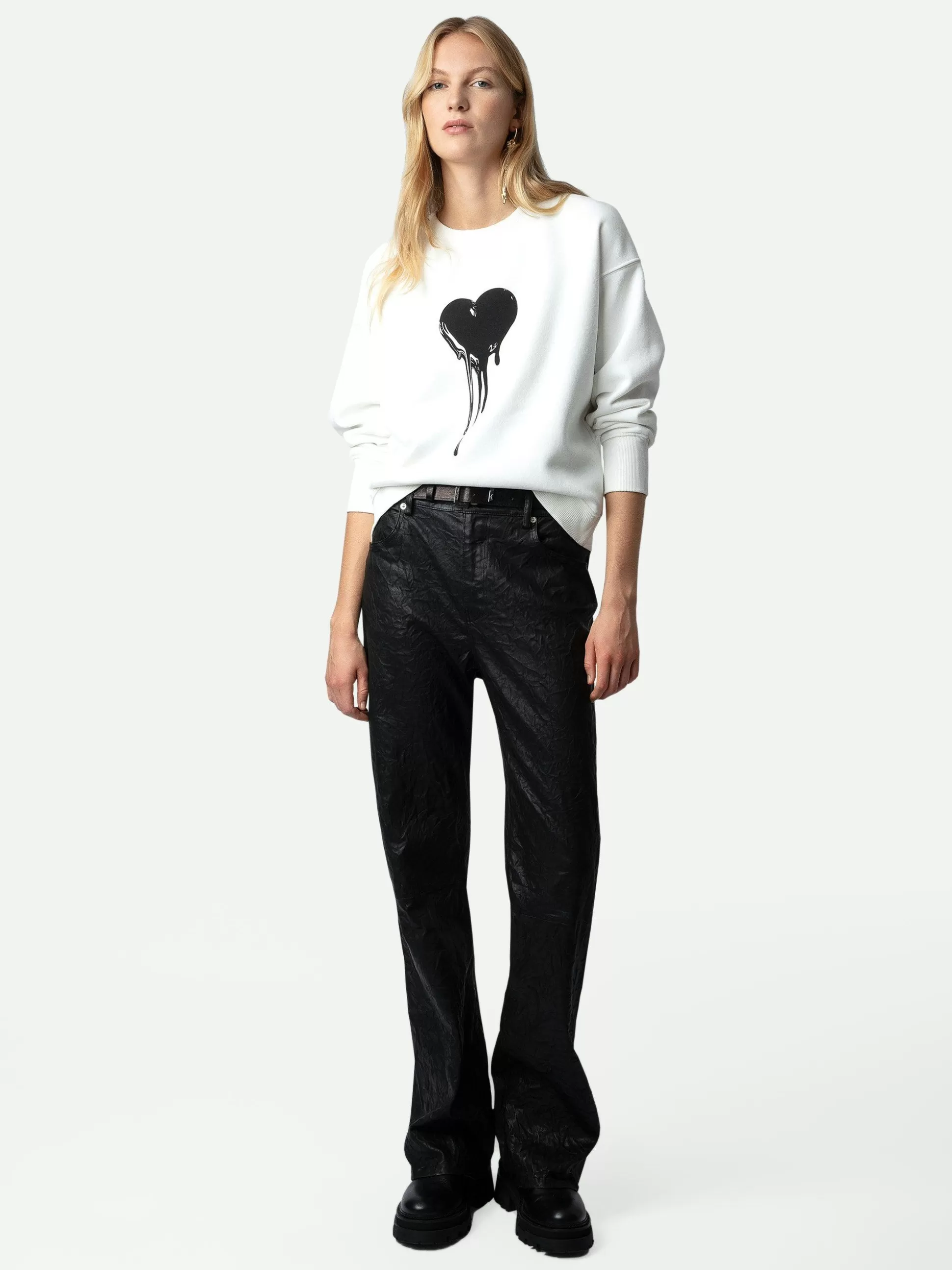 Zadig&Voltaire Gensere^Oscar Heart Sweatshirt Judo