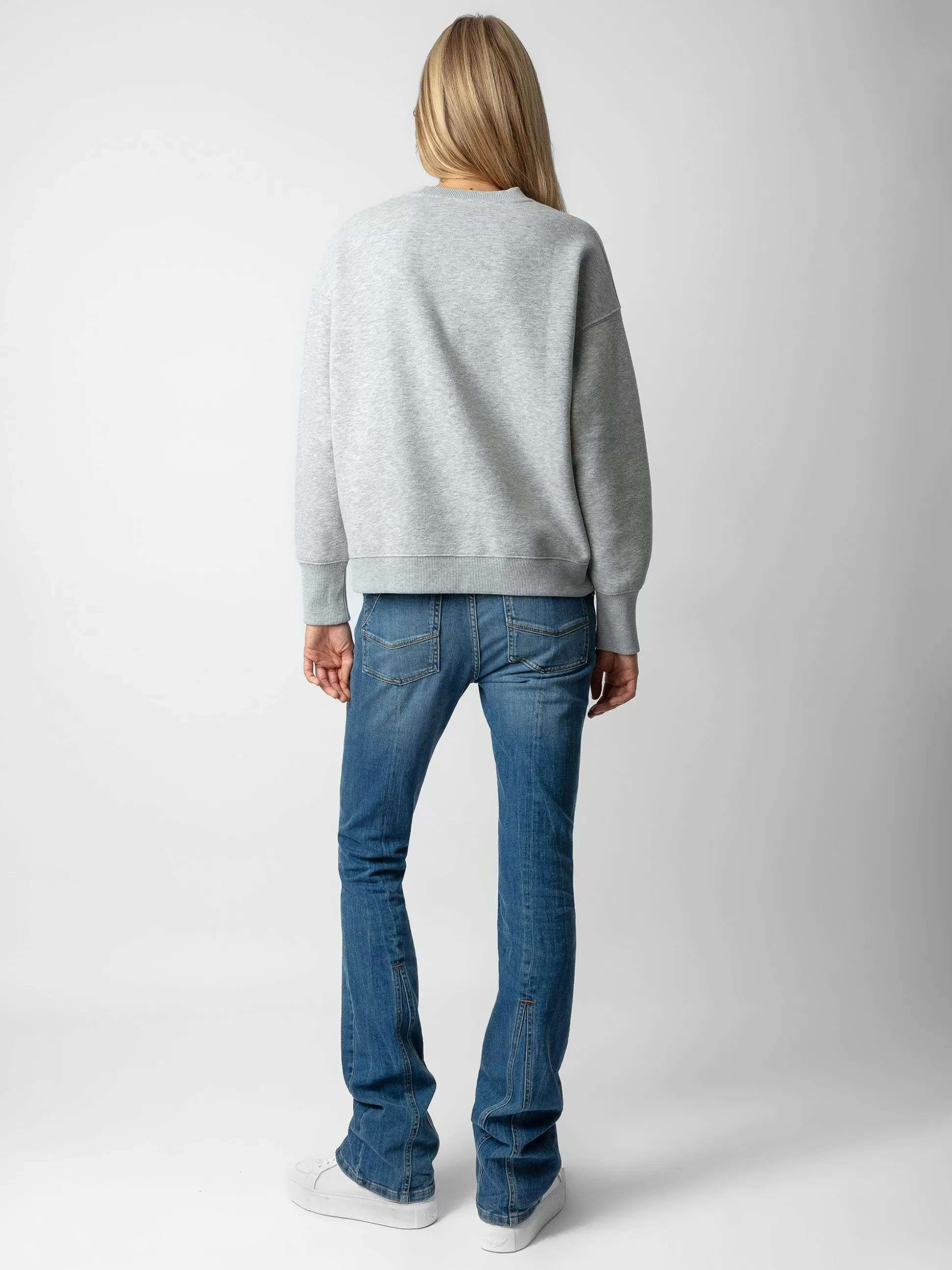 Zadig&Voltaire Gensere^Oscar I Love You Sweatshirt Lys Kinagra