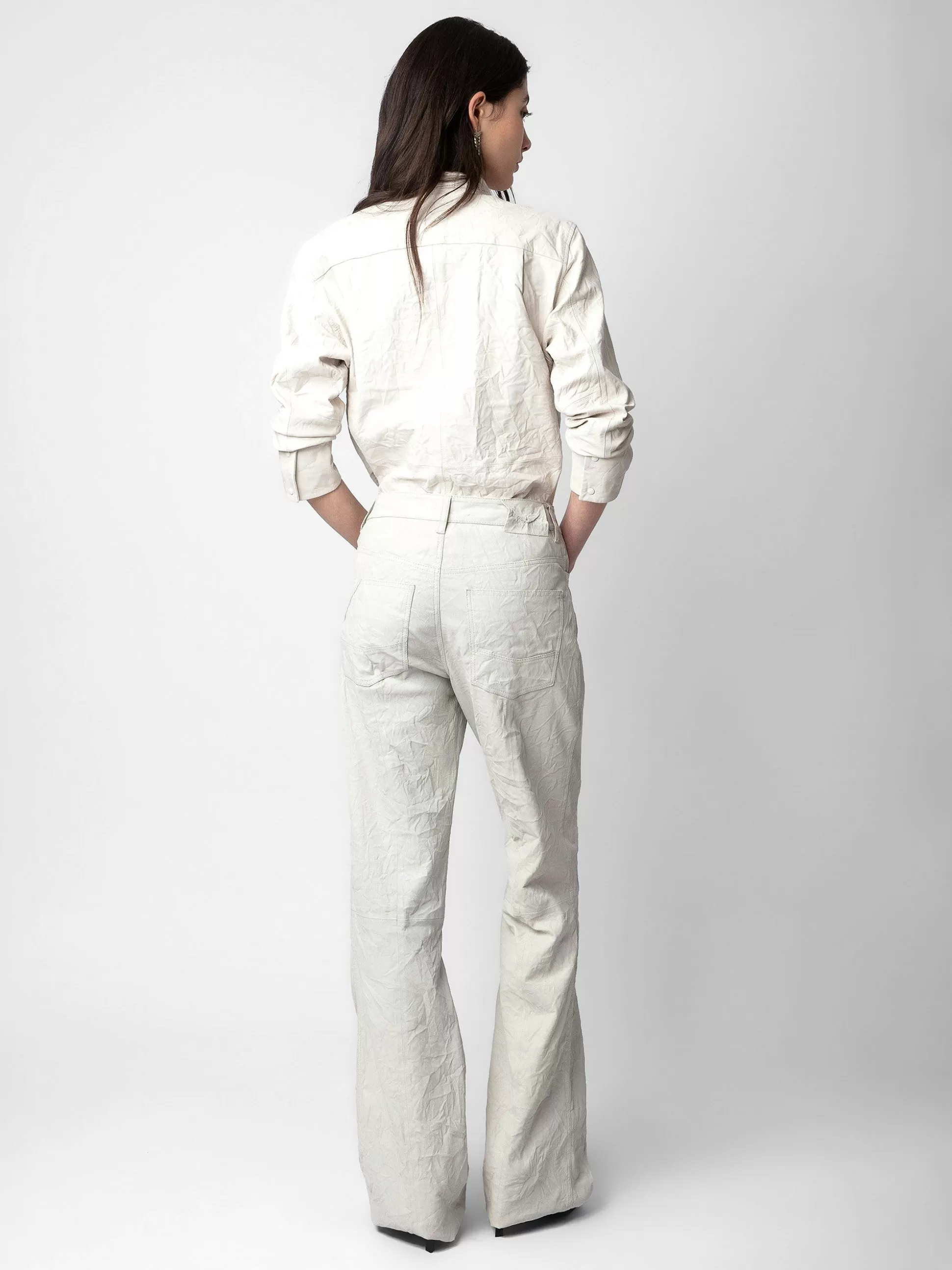 Zadig&Voltaire Bukser Og Jeans^Pistol Crinkled Skinnbukser Judo