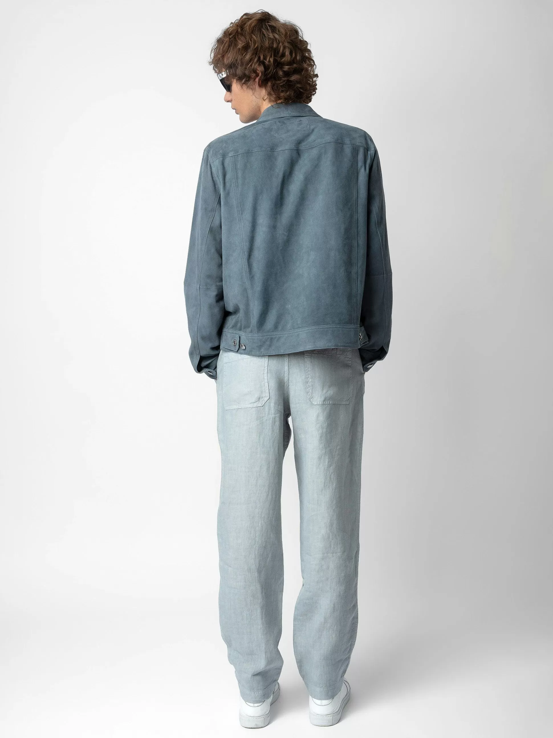 Zadig&Voltaire Bukser Og Jeans^Pixel Linbukser Himmel