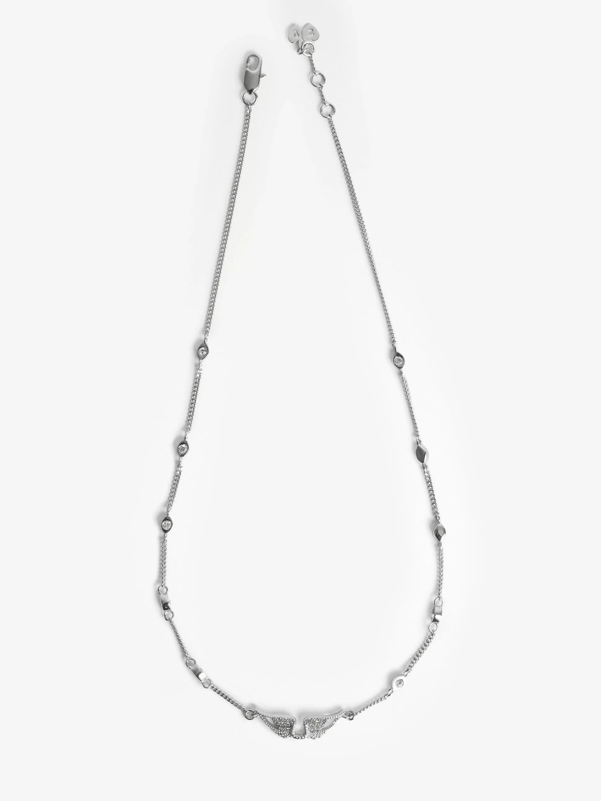 Zadig&Voltaire Smykker Og Klokker^Rock Choker Halskjede Skinnende Solv