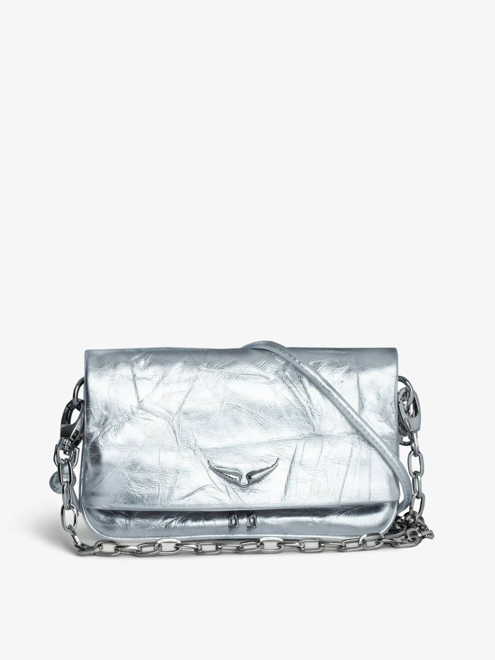 Zadig&Voltaire Poser^Rock Nano Eternal Metallic Veske Solv