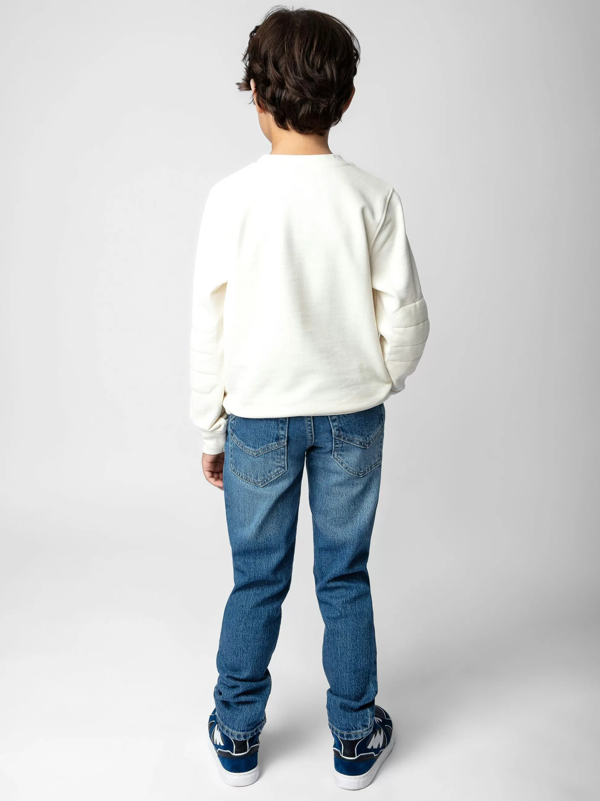 Zadig&Voltaire Barn^Simba Boy Sweatshirt Krem