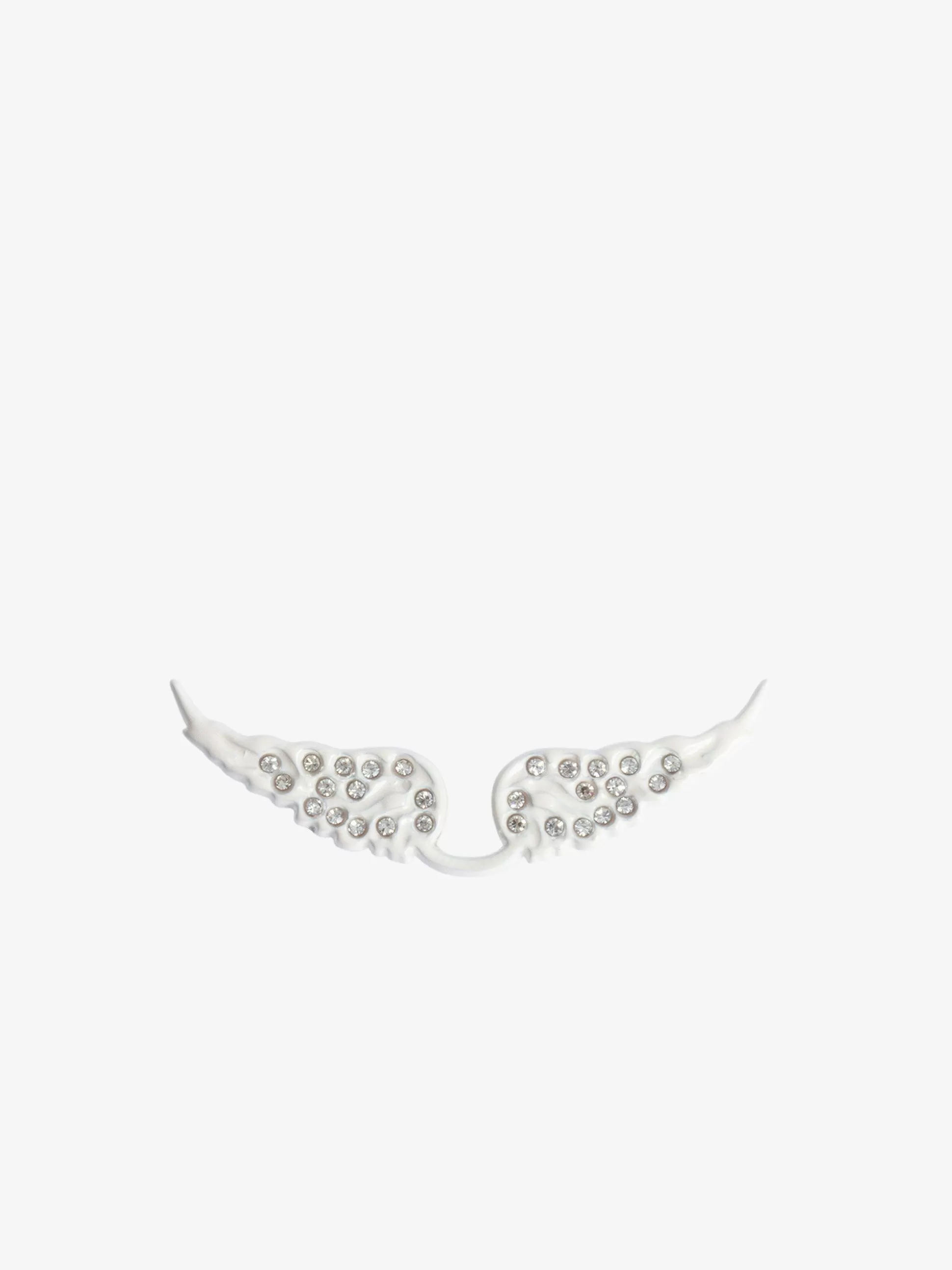 Zadig&Voltaire Sko^Swing Your Wings Shoelisse Charms Hvit