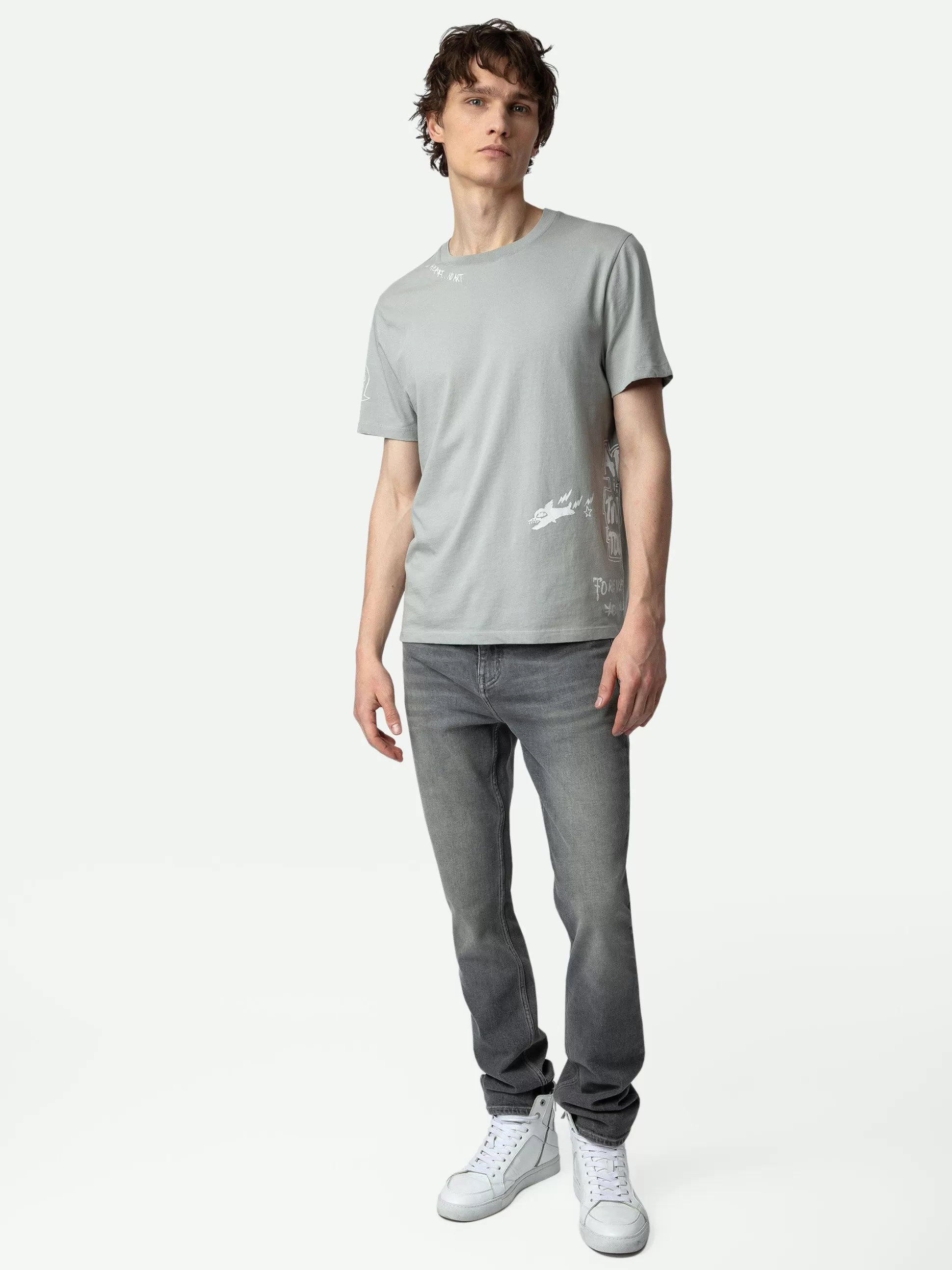 Zadig&Voltaire T-Skjorter Og Tunisere^Ted Tag T-Skjorte Osters