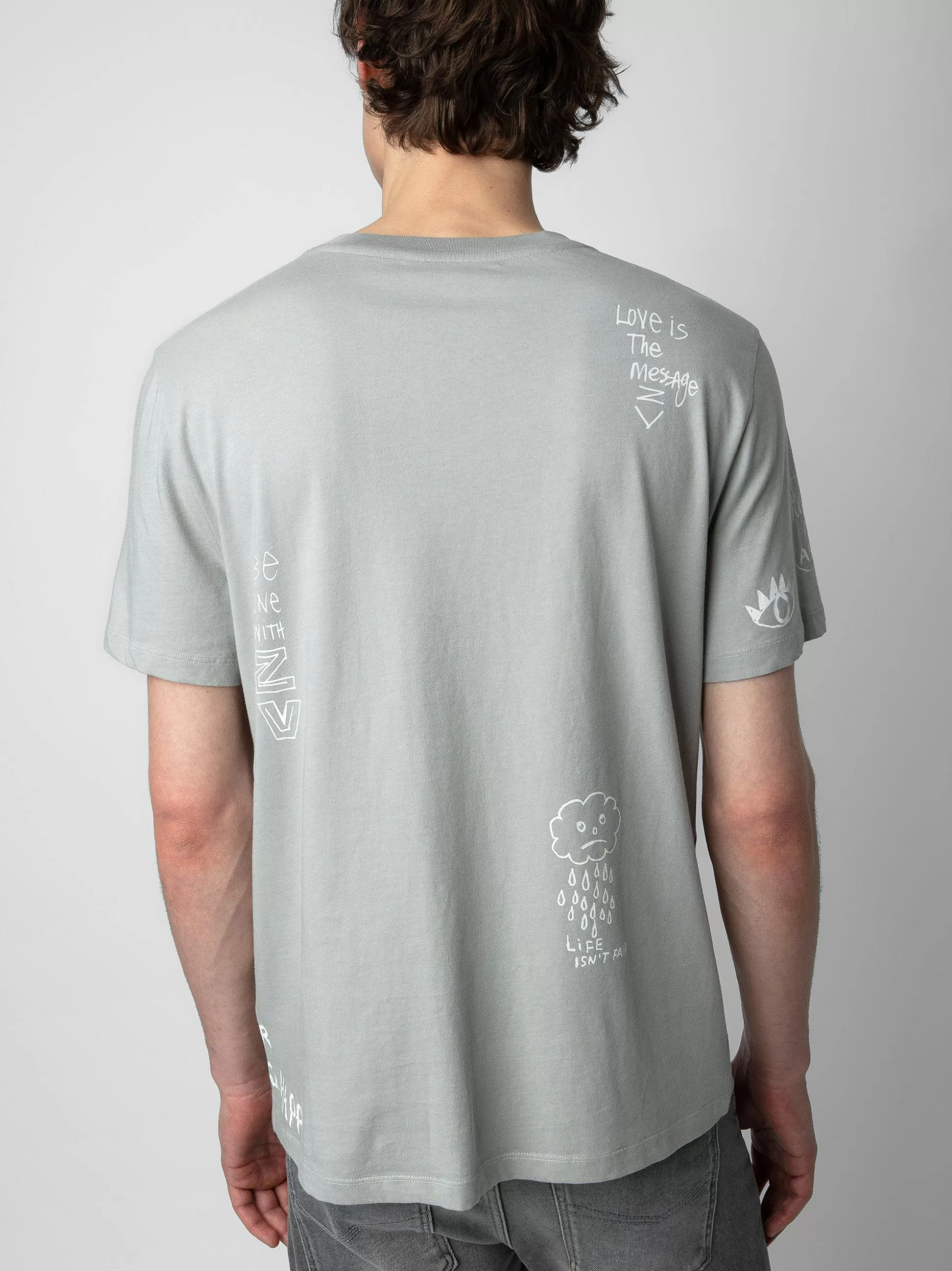Zadig&Voltaire T-Skjorter Og Tunisere^Ted Tag T-Skjorte Osters