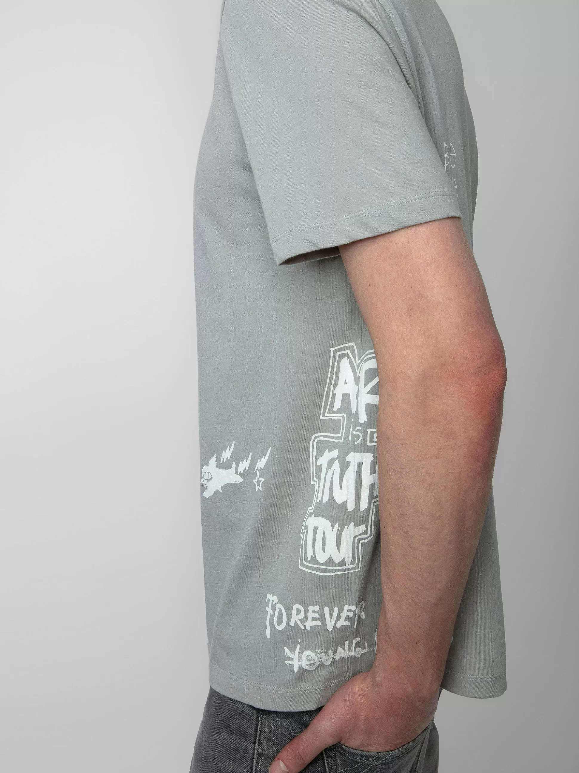 Zadig&Voltaire T-Skjorter Og Tunisere^Ted Tag T-Skjorte Osters