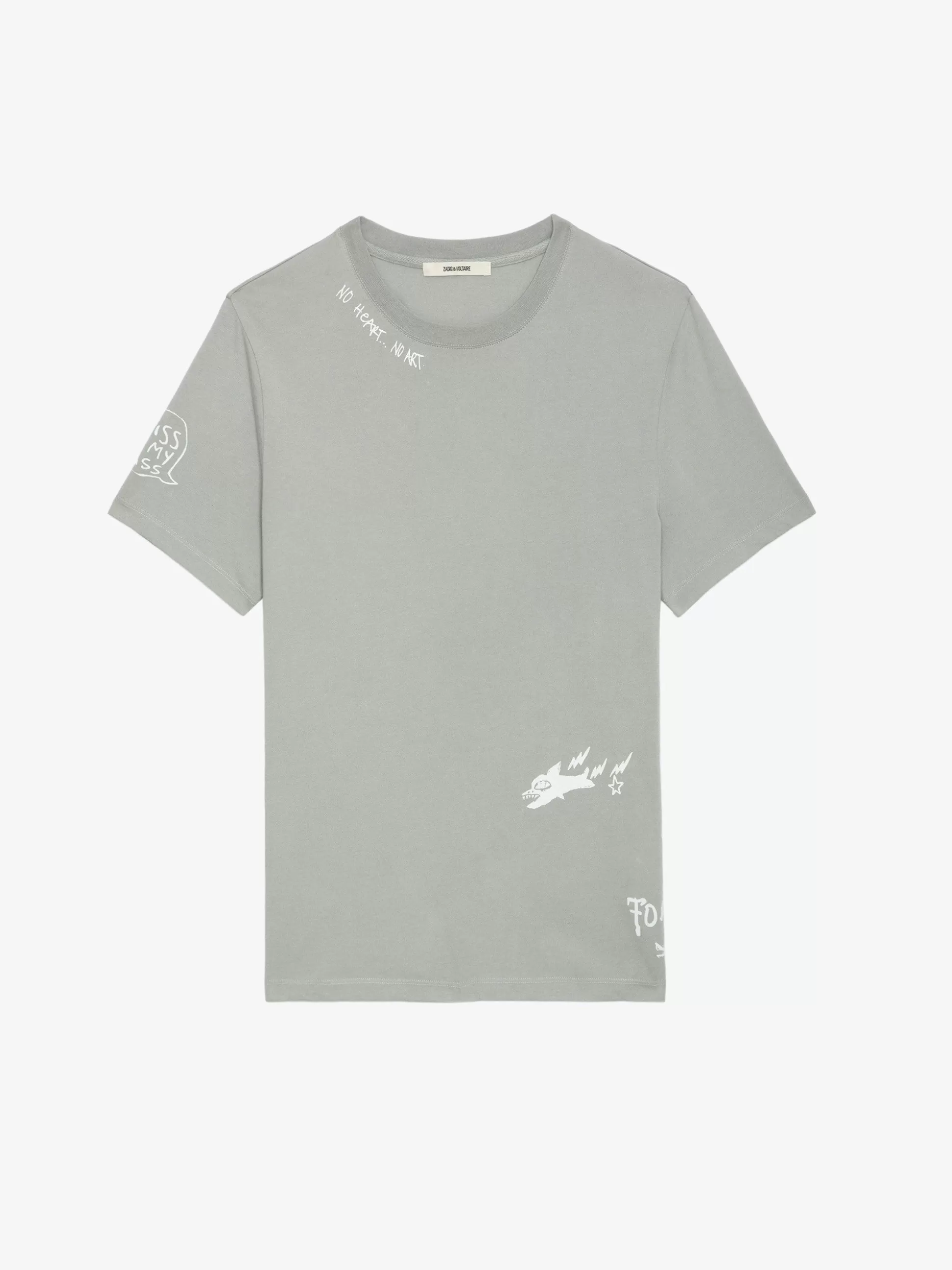 Zadig&Voltaire T-Skjorter Og Tunisere^Ted Tag T-Skjorte Osters
