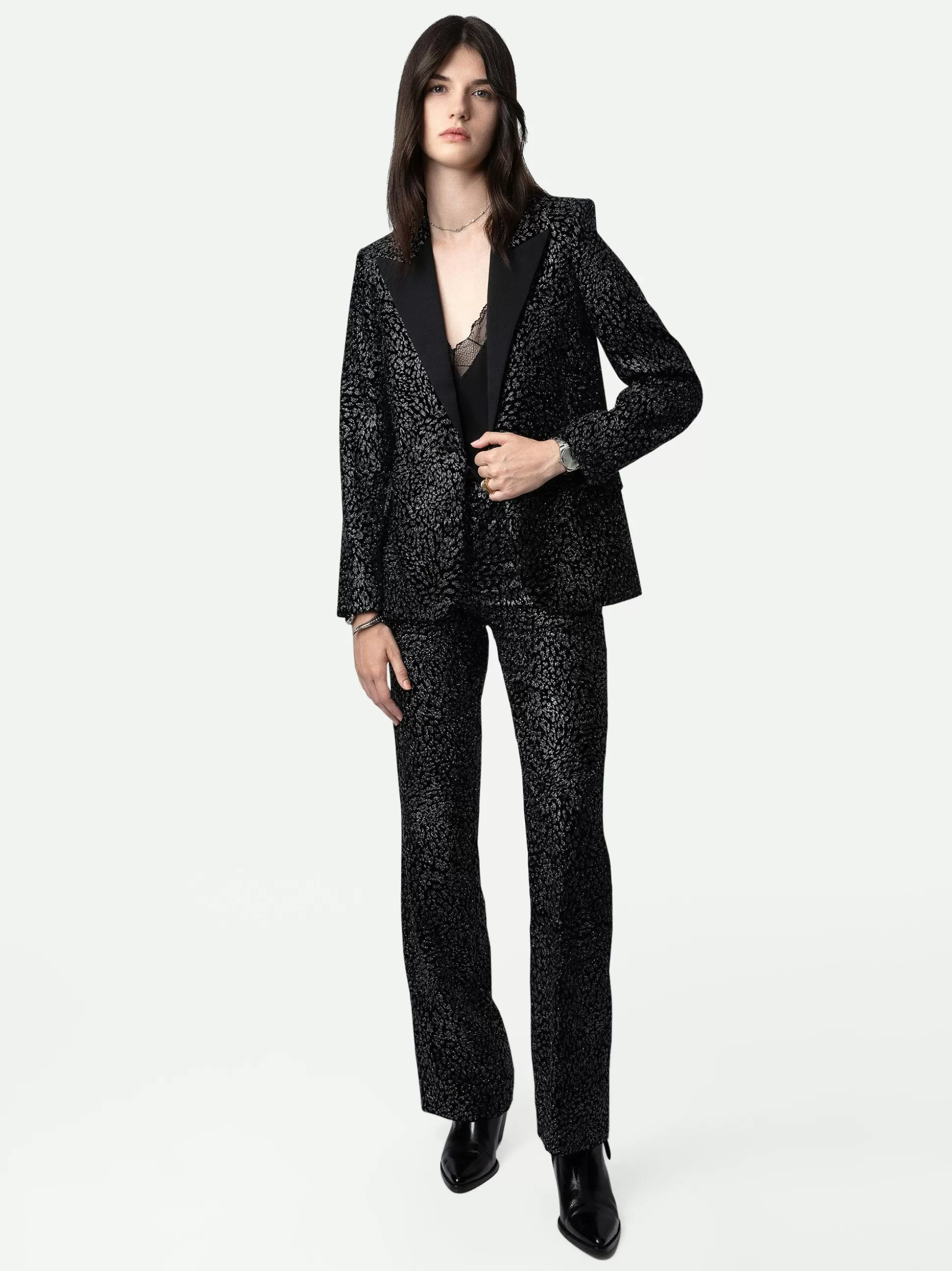 Zadig&Voltaire Jakker Og Kåper^Venus Velvet Blazer Svart