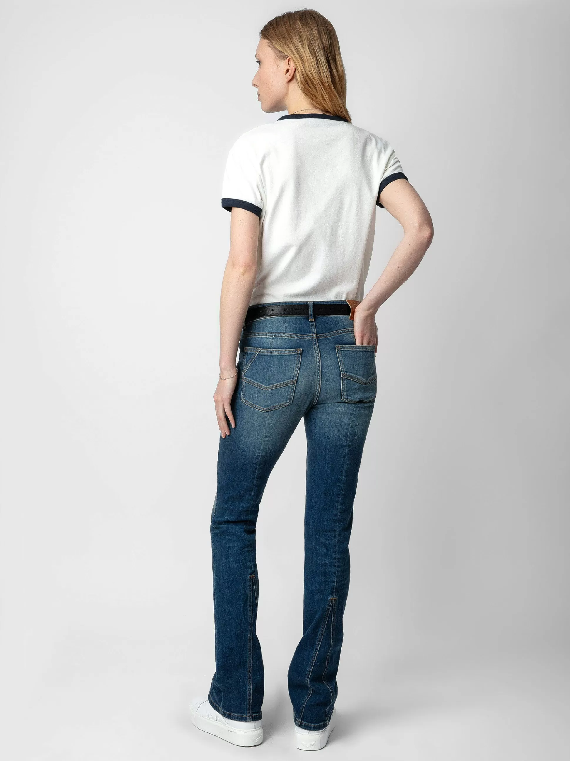 Zadig&Voltaire T-Skjorter^Walk University Strass T-Skjorte Judo