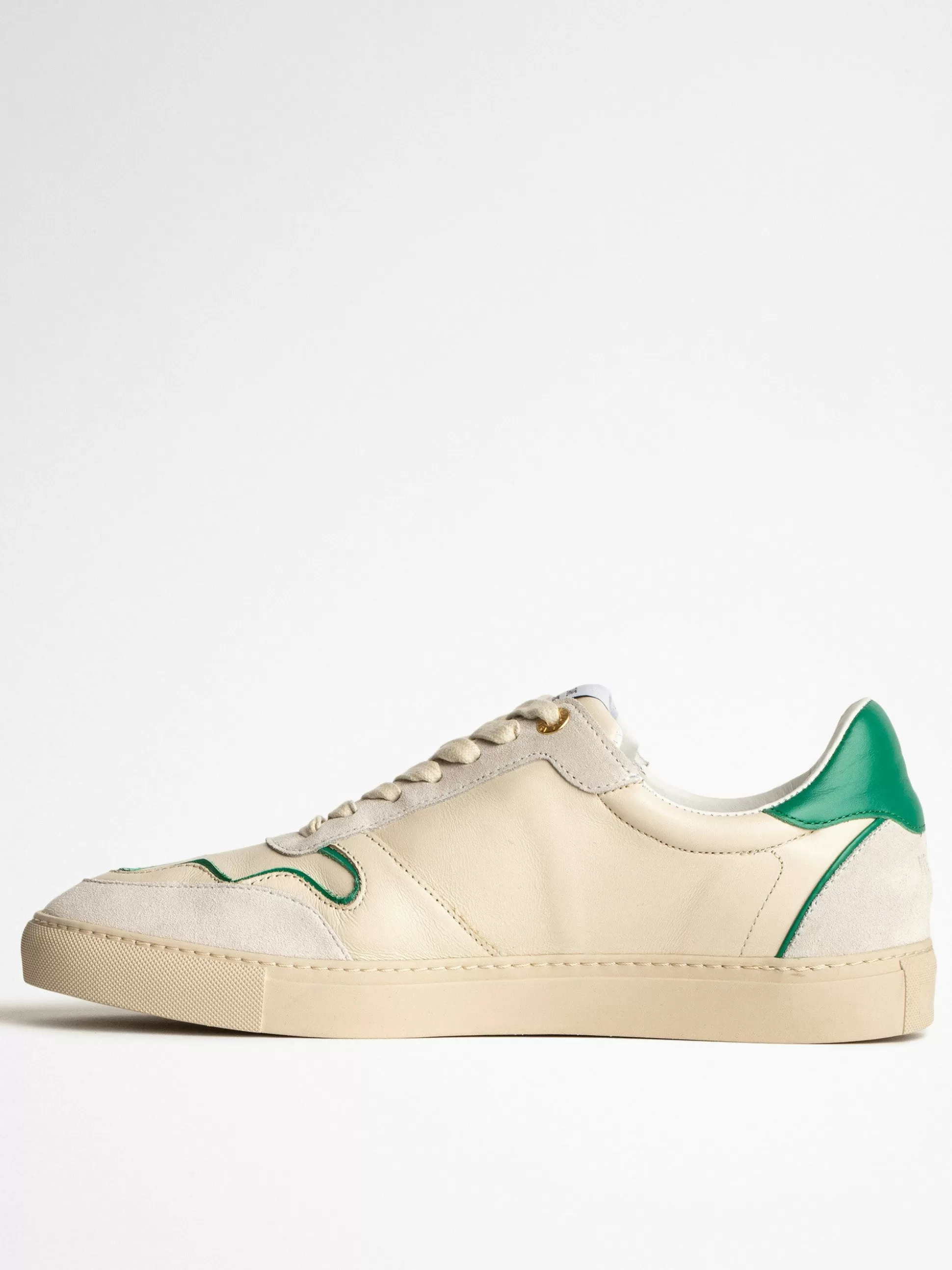 Zadig&Voltaire Sko^Zv1747 Board Low Sneakers Hvit Lidenskap