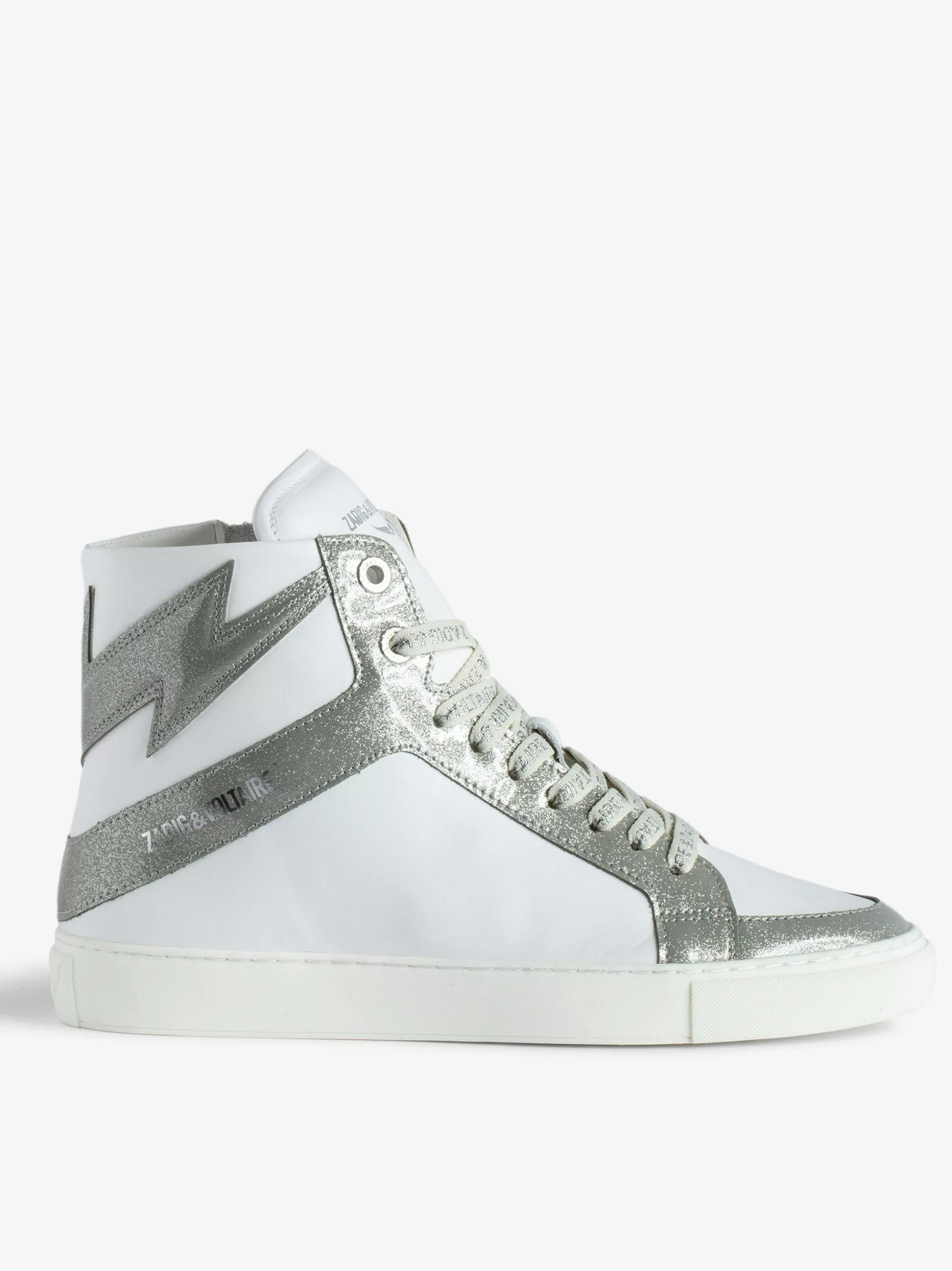 Zadig&Voltaire Sko^Zv1747 High Flash Infinity Patent High Top Joggesko Solv