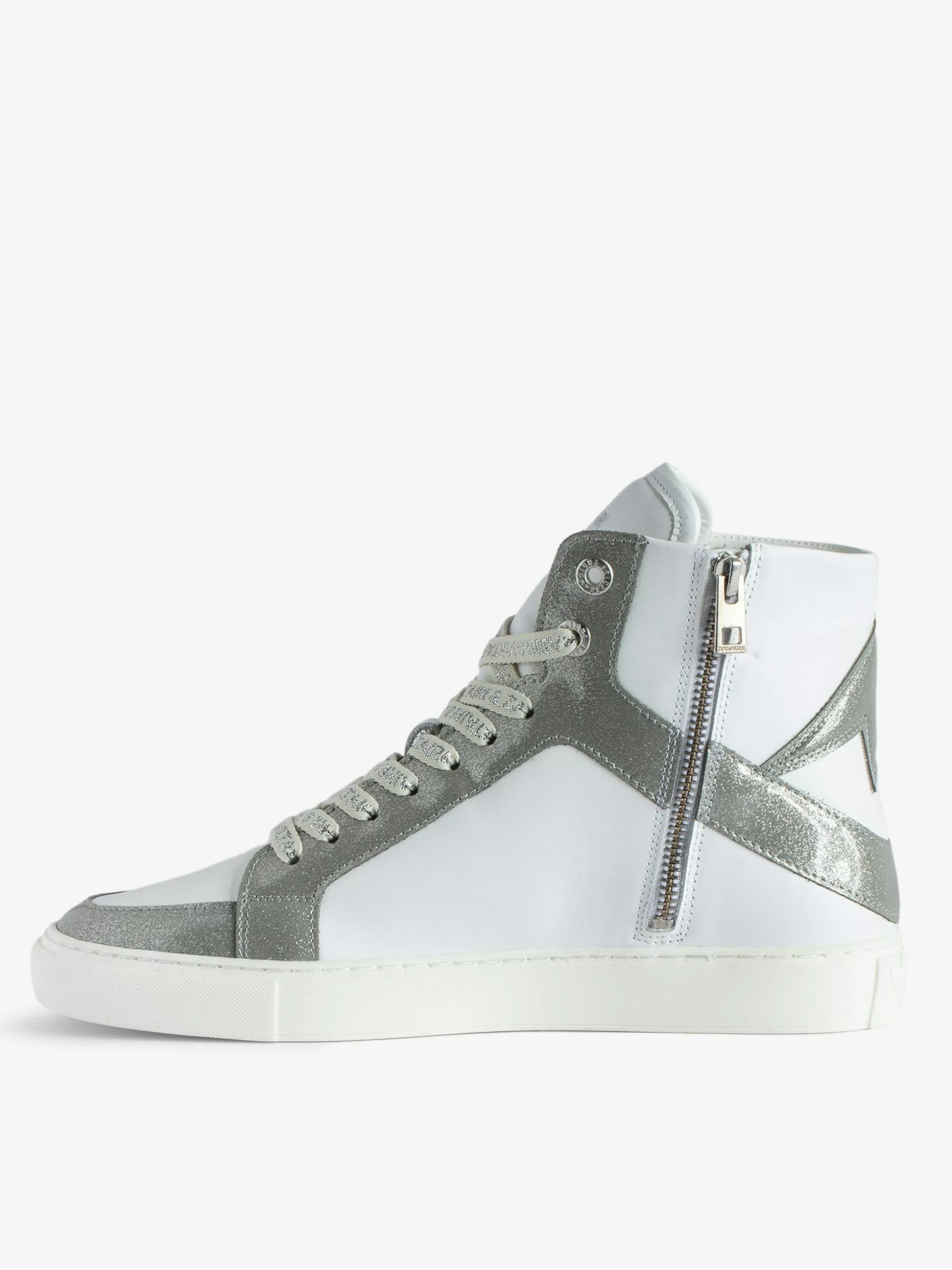 Zadig&Voltaire Sko^Zv1747 High Flash Infinity Patent High Top Joggesko Solv