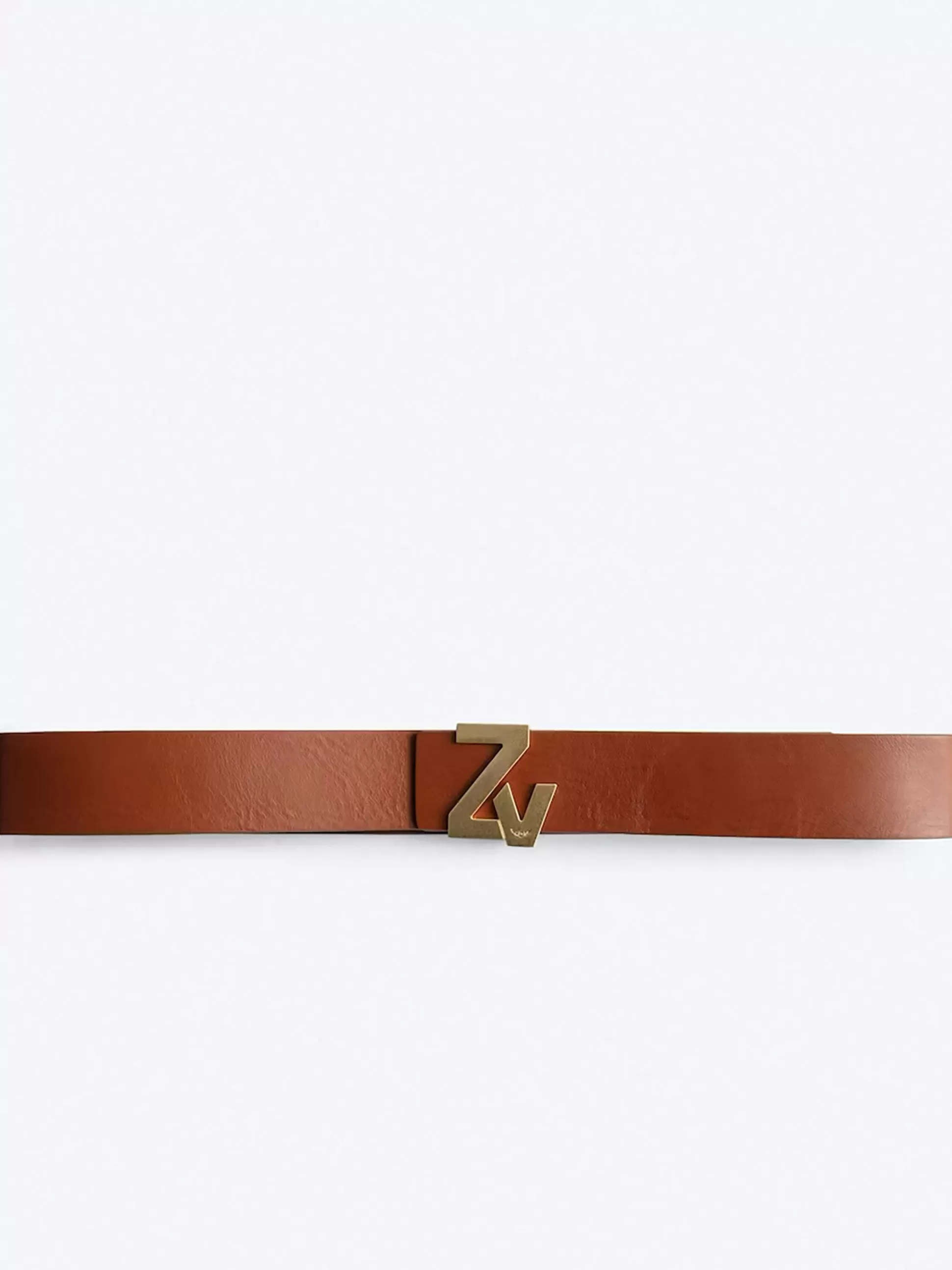 Zadig&Voltaire Belter^Zv Belt Initiale La Belt Tan