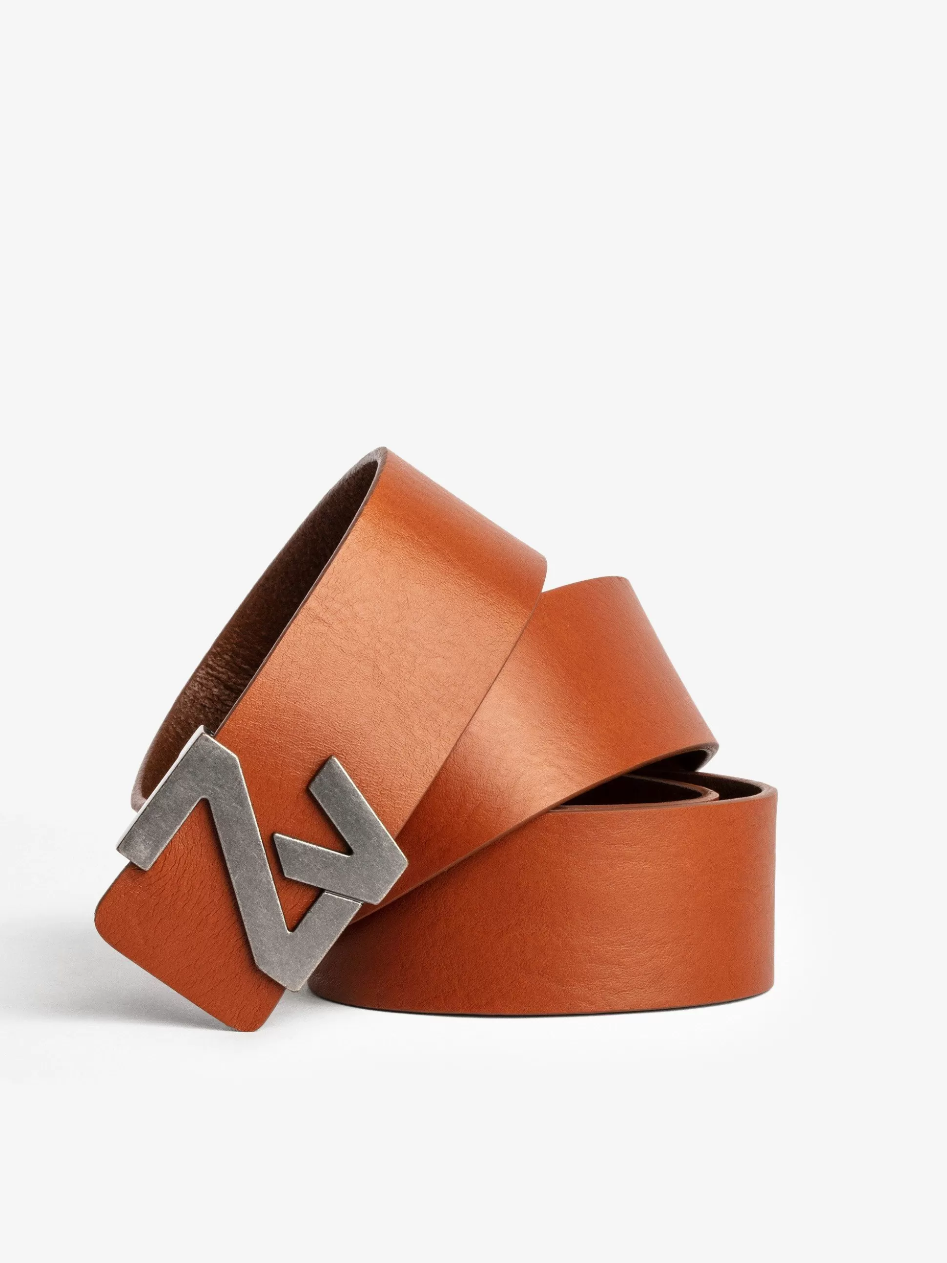 Zadig&Voltaire Belter^Zv Belt Initiale La Belt Cognac