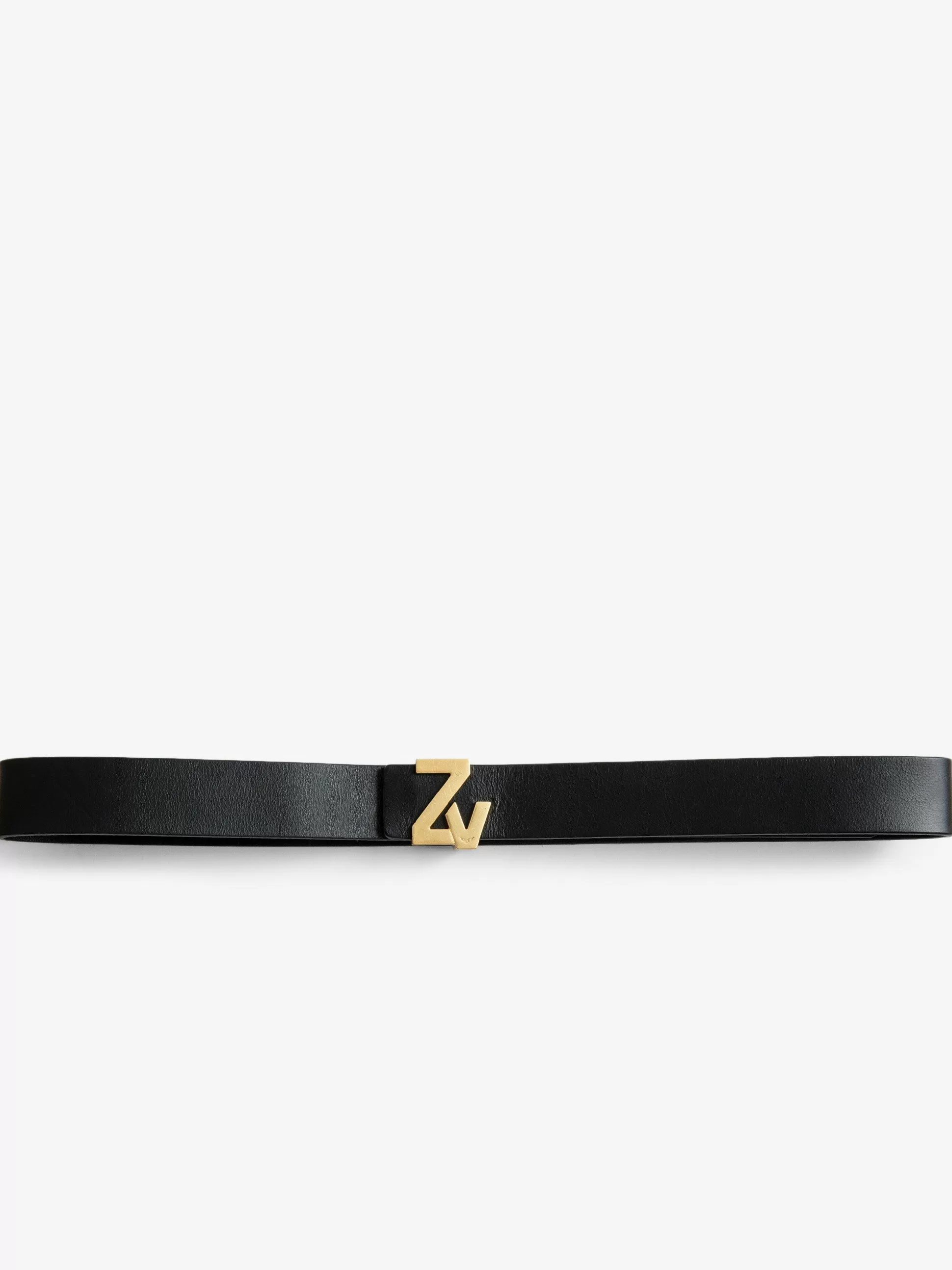 Zadig&Voltaire Belter^Zv Initial Belt Minibeltet Svart